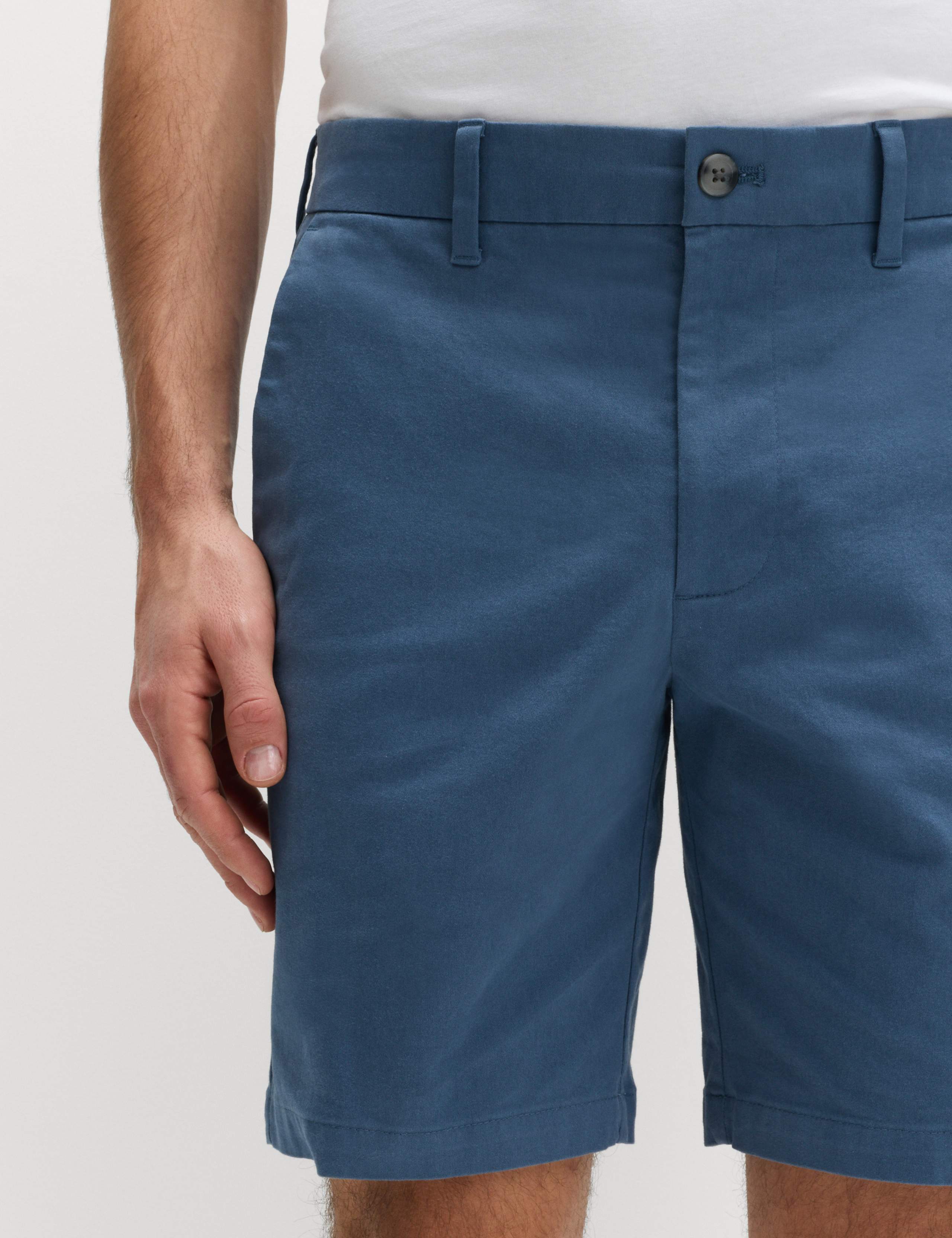 Regular Fit Stretch Chino Shorts