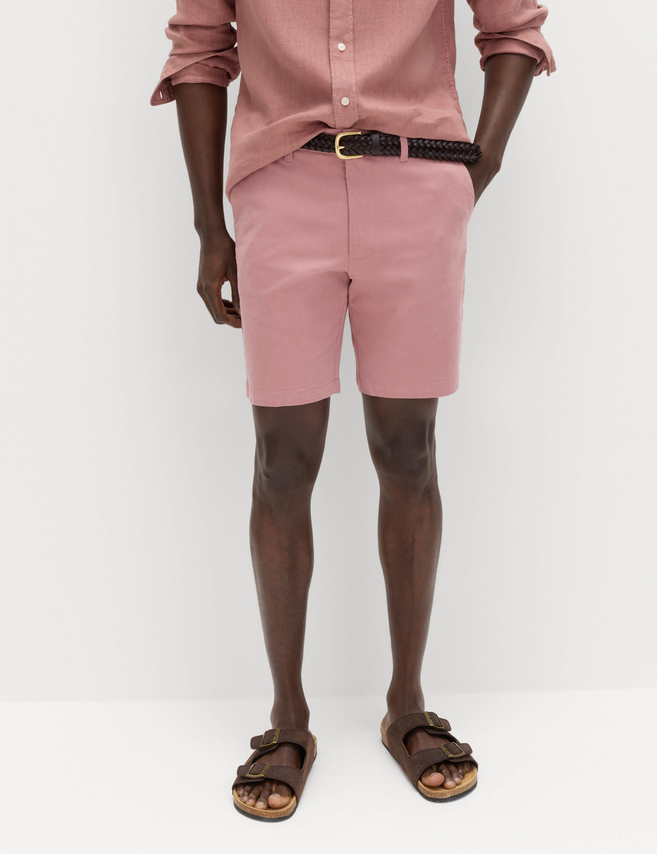 Slim Fit Stretch Chino Shorts