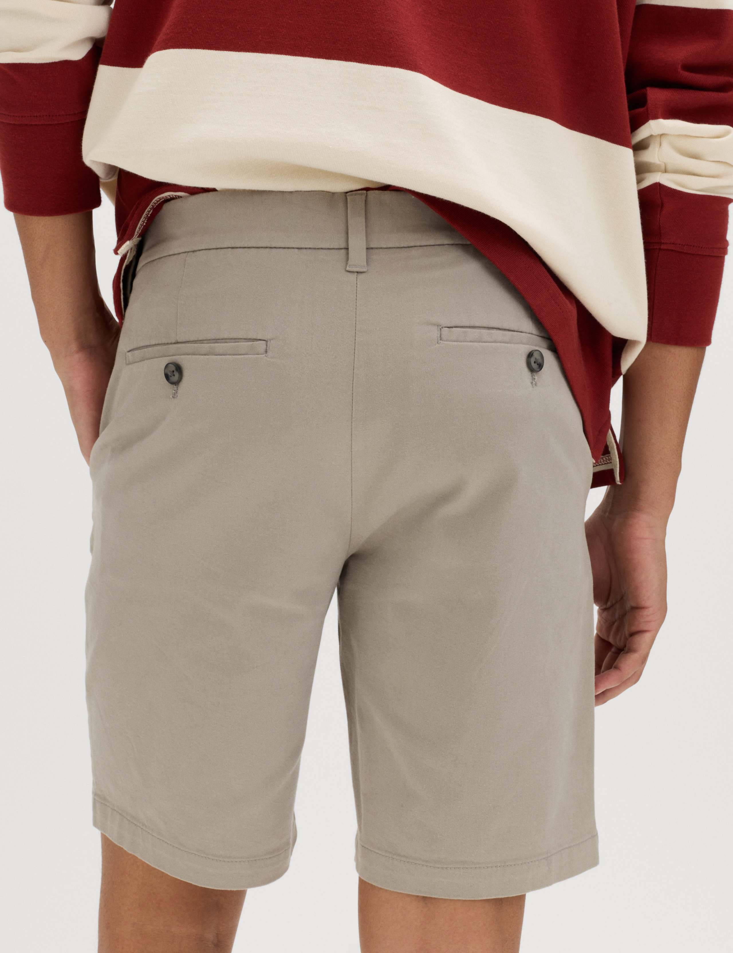 Slim Fit Stretch Chino Shorts