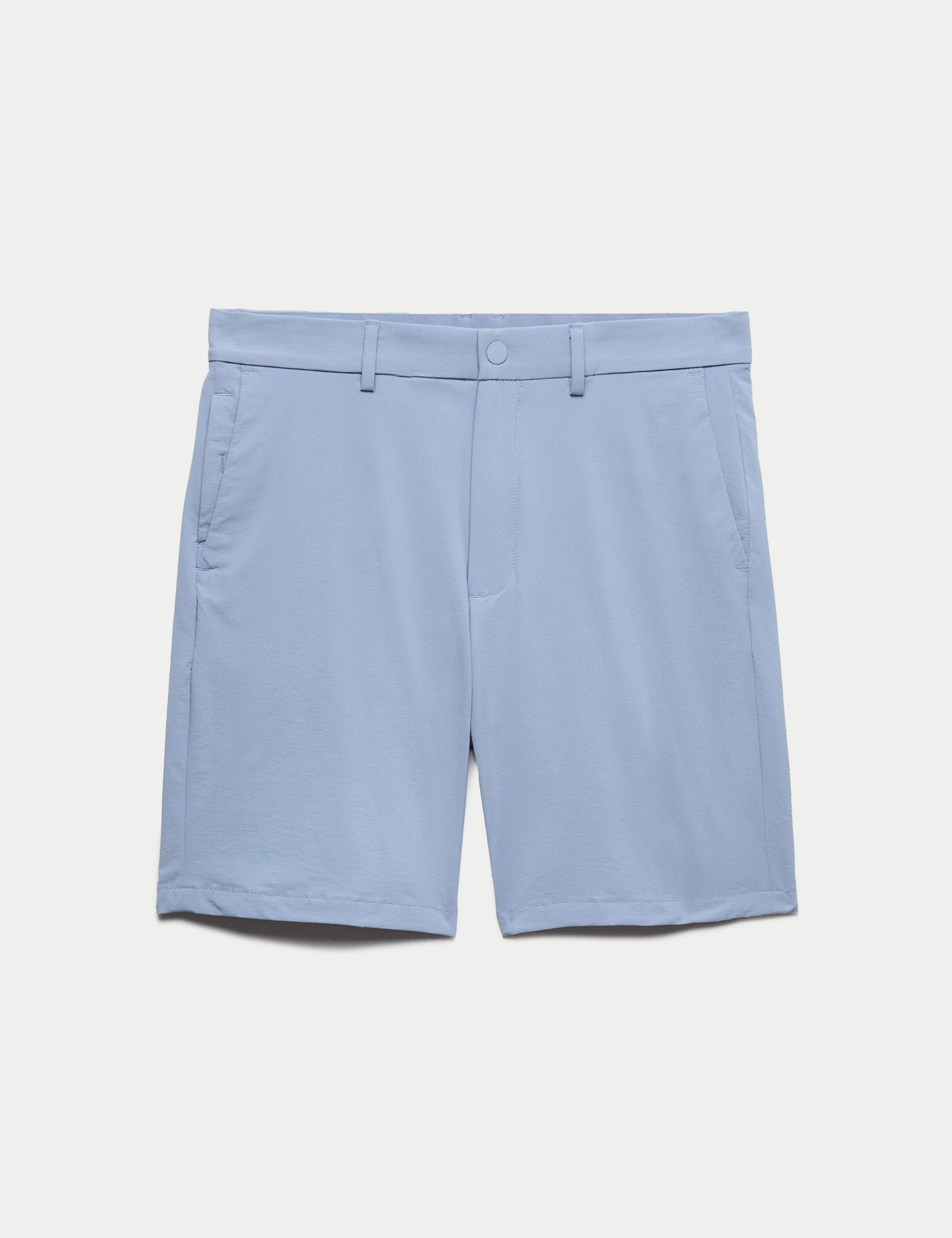 Performance Technical Stretch Denim Shorts