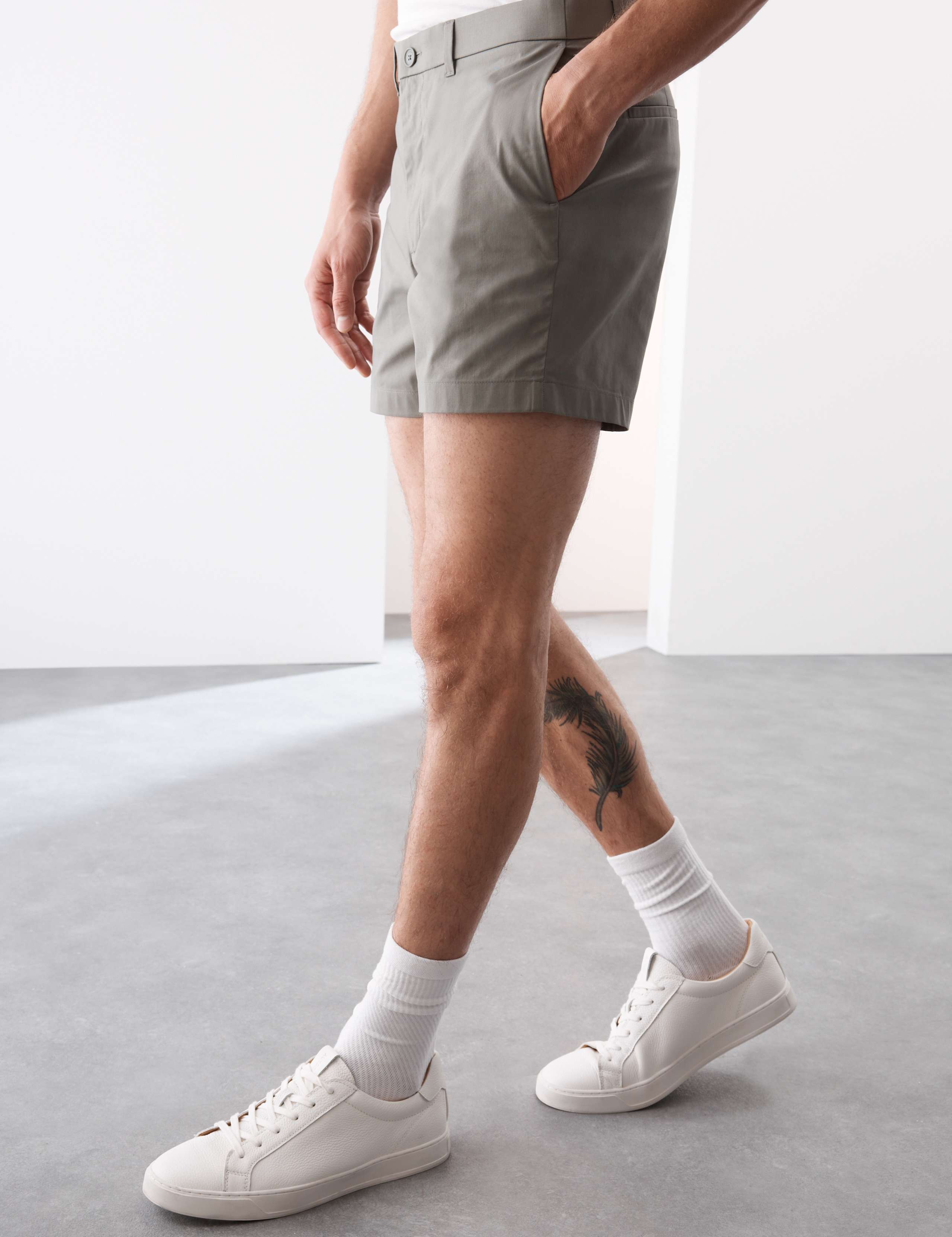 Slim Fit Super Lightweight Chino Shorts
