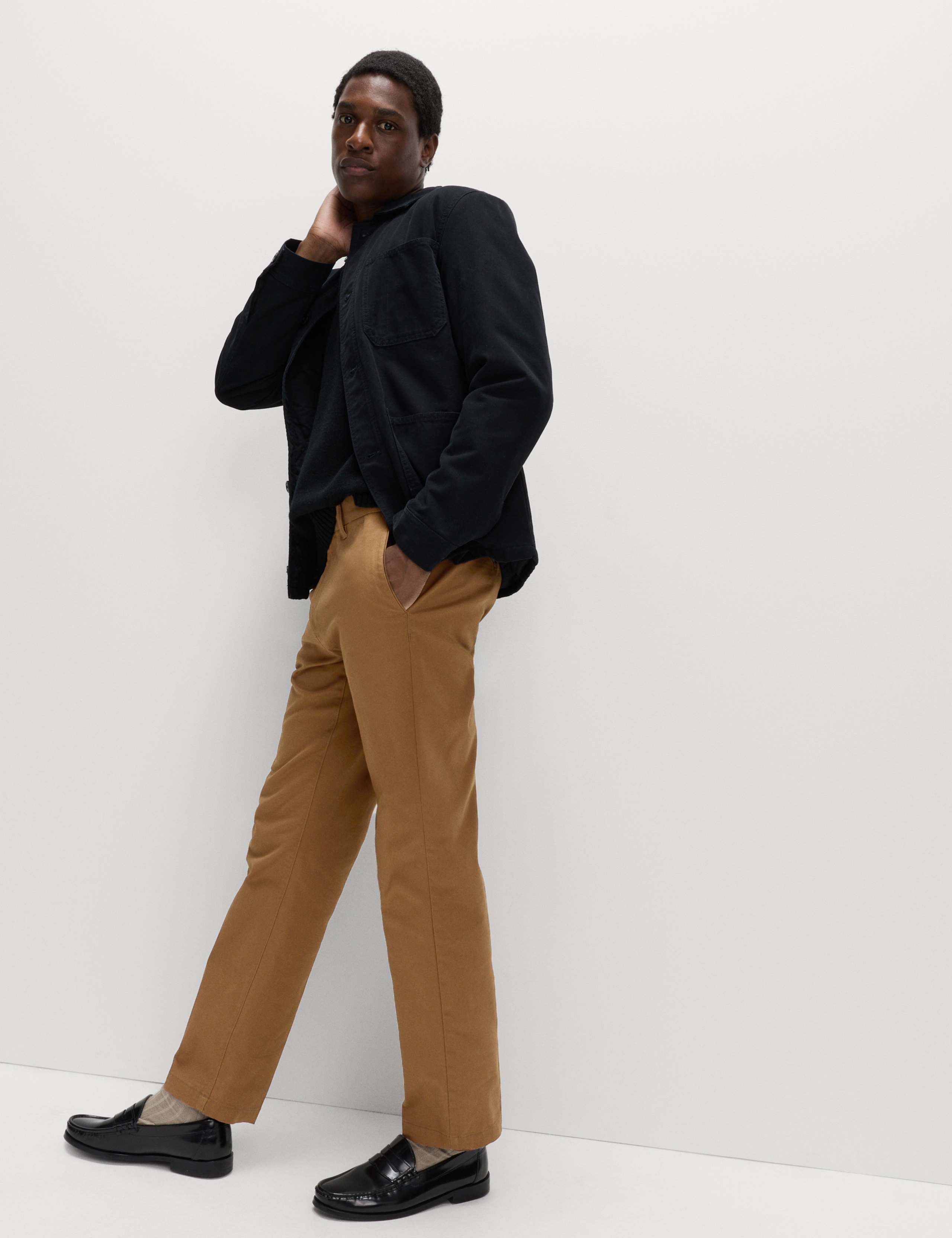 Regular Fit Heritage Twill Chinos