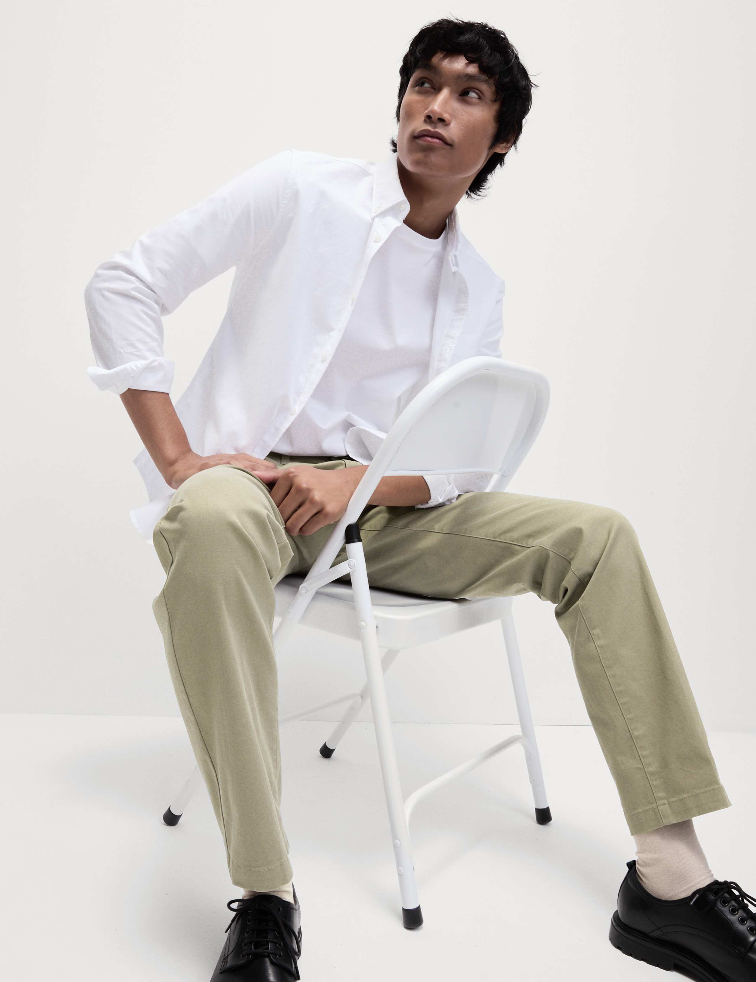 Regular Fit Heritage Twill Chinos