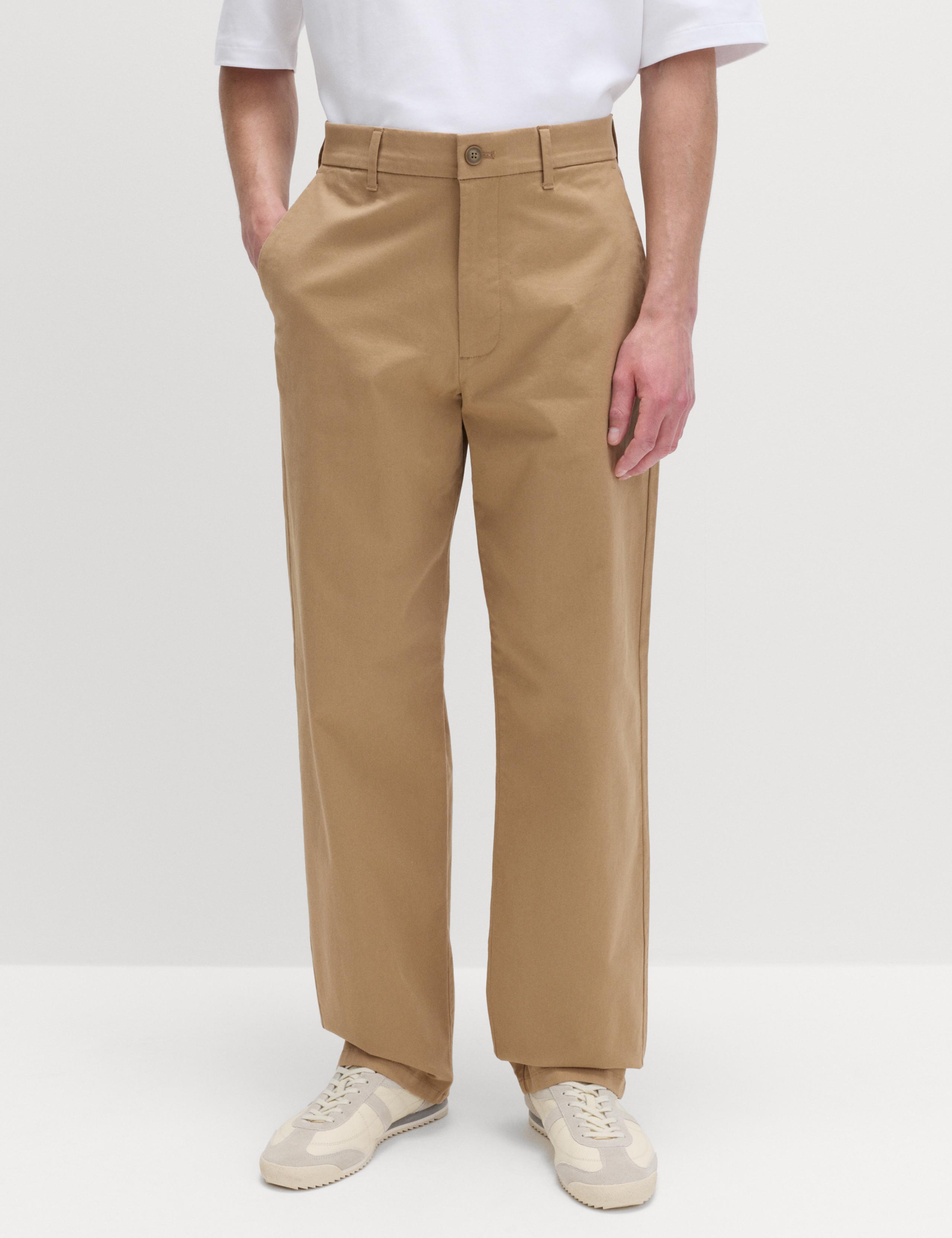 Loose Fit Stretch Chinos
