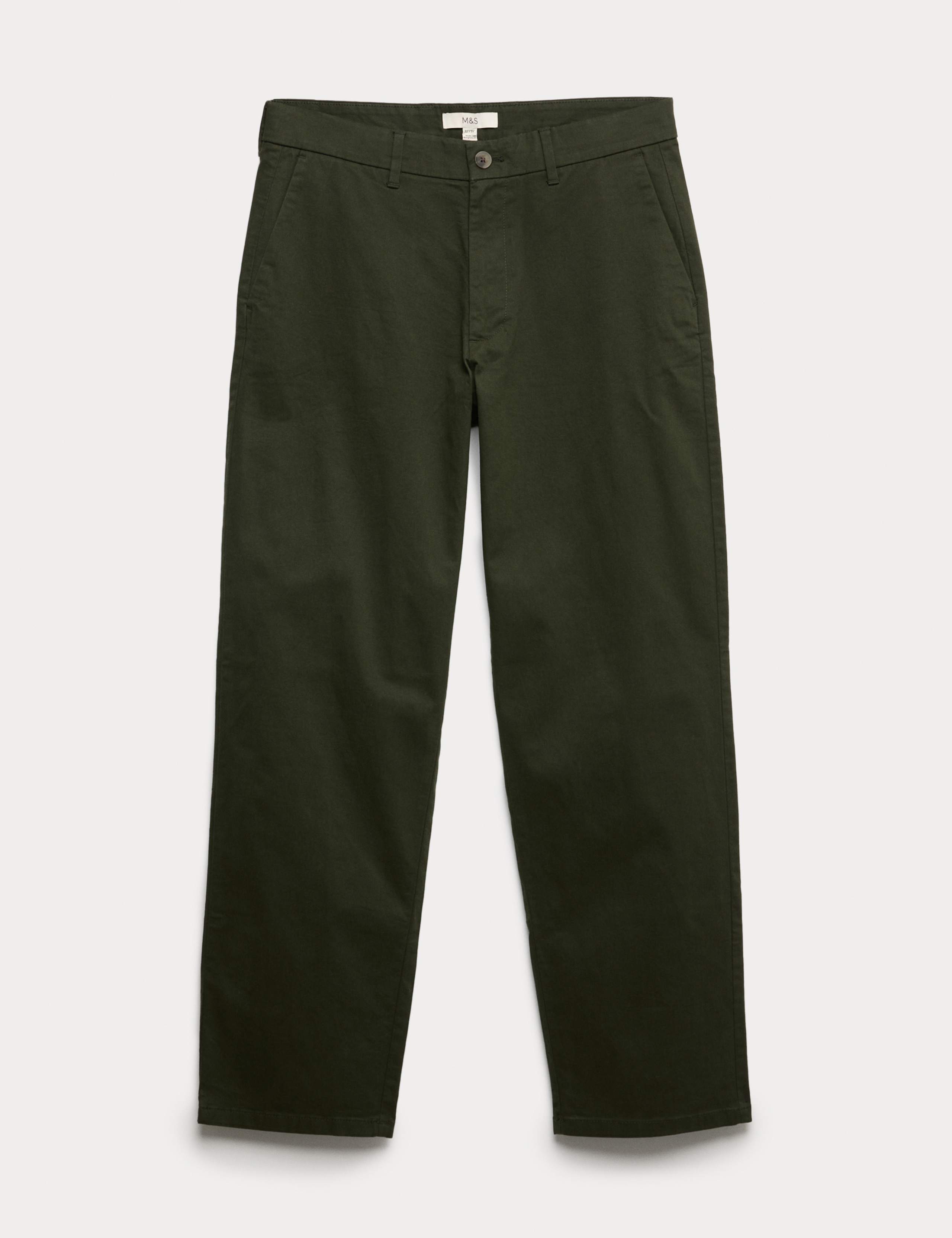 Loose Fit Stretch Chinos