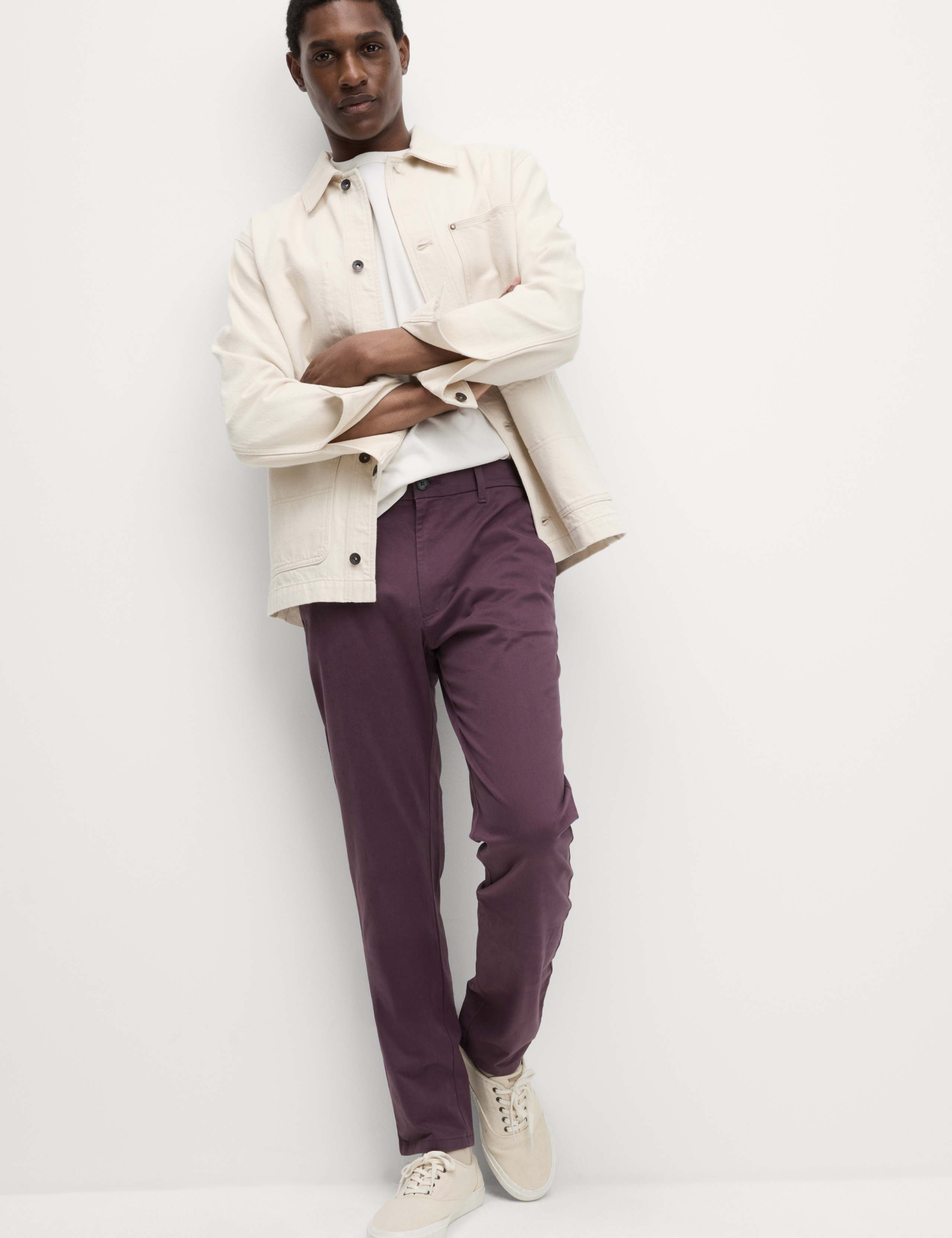 Slim Fit Stretch Chinos