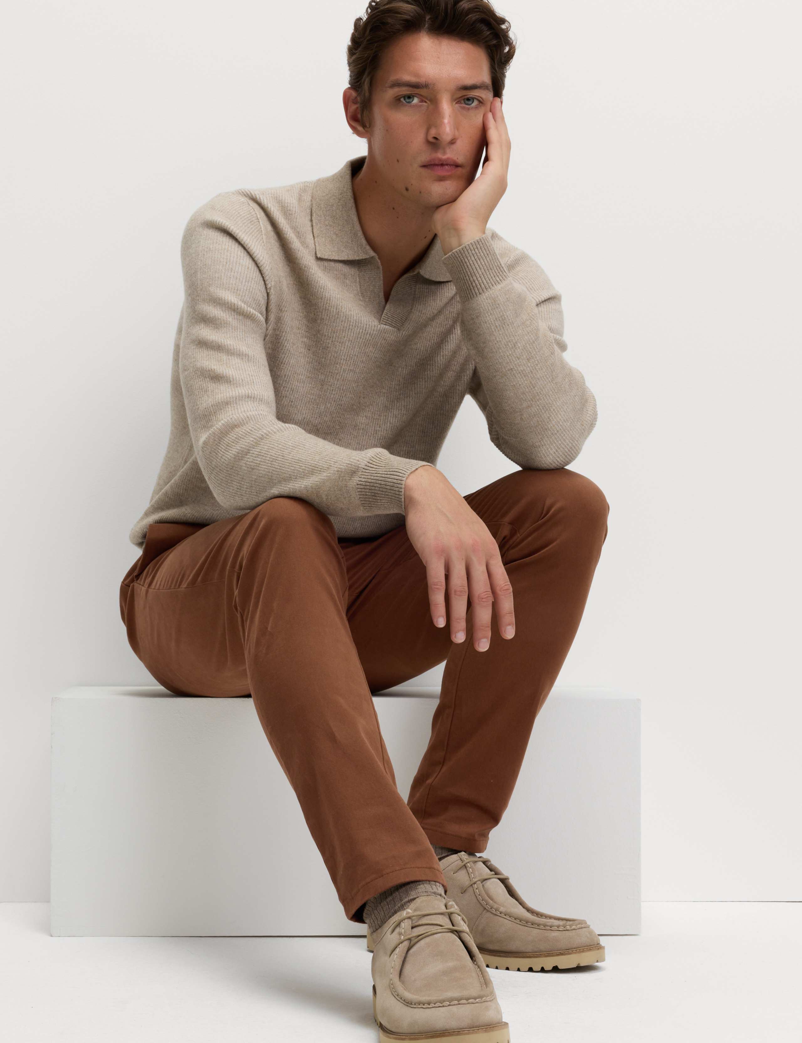 Slim Fit Stretch Chinos