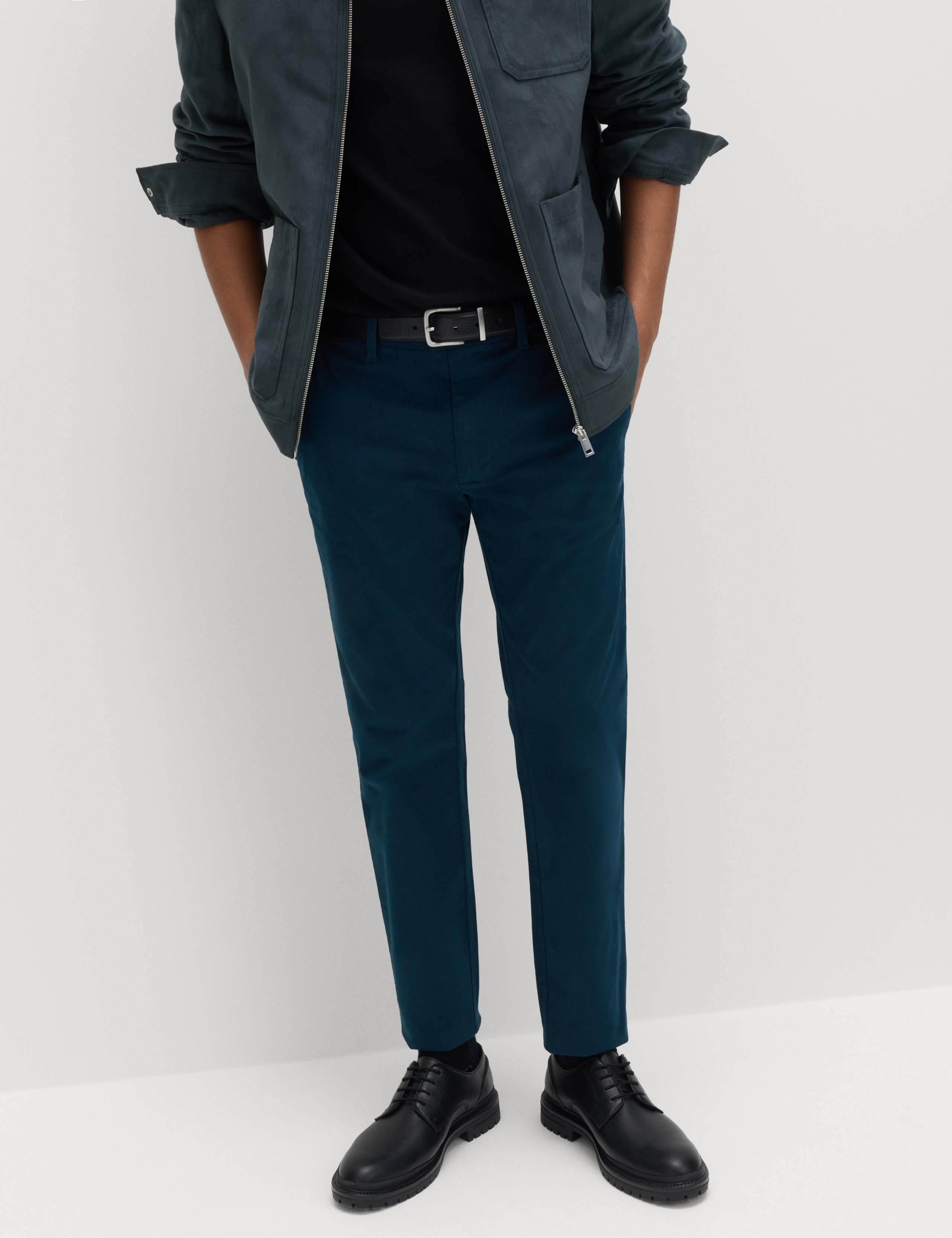 Slim Fit Cotton Rich Stretch Chinos