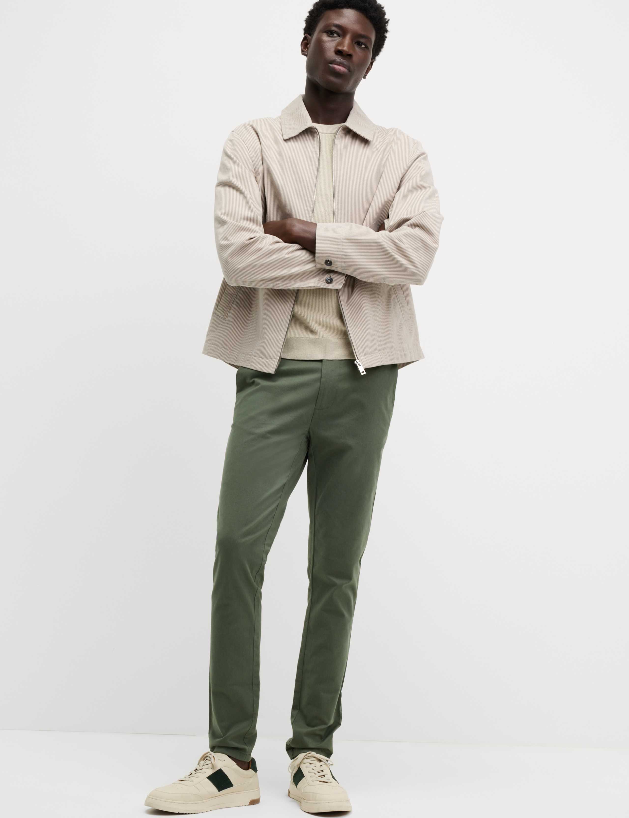 Skinny Fit Stretch Chinos