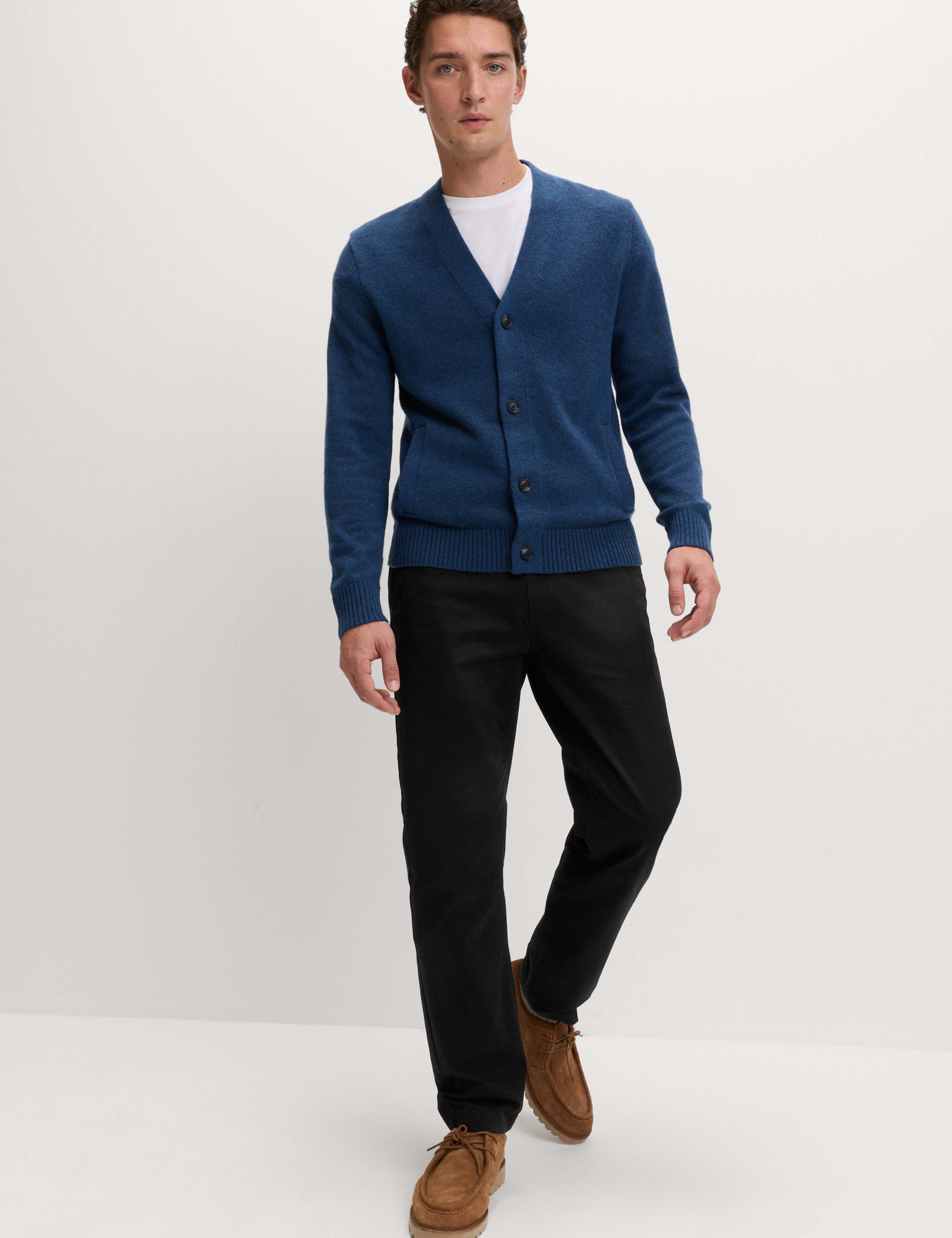 Regular Fit Cotton Rich Stretch Chinos