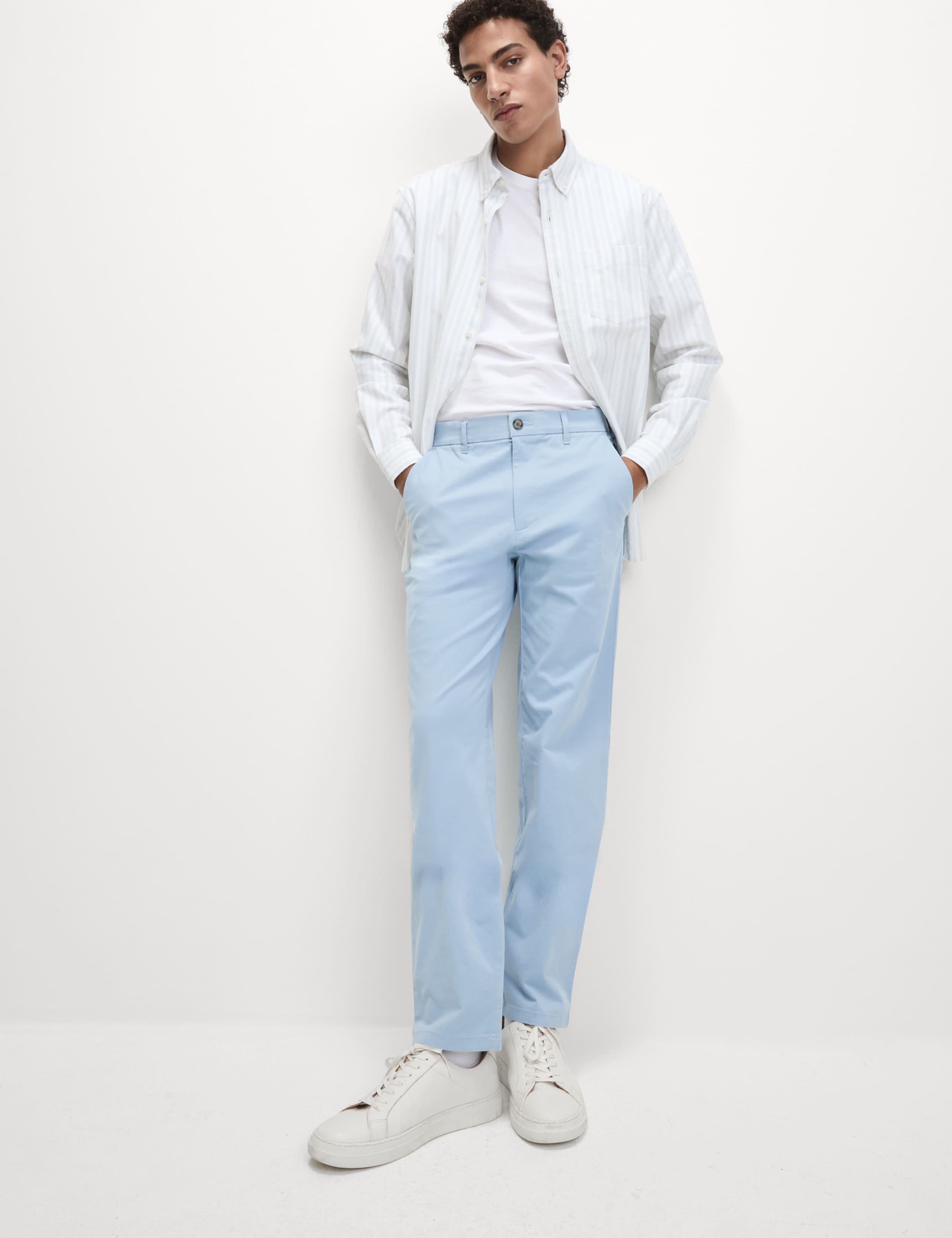 Regular Fit Stretch Chinos