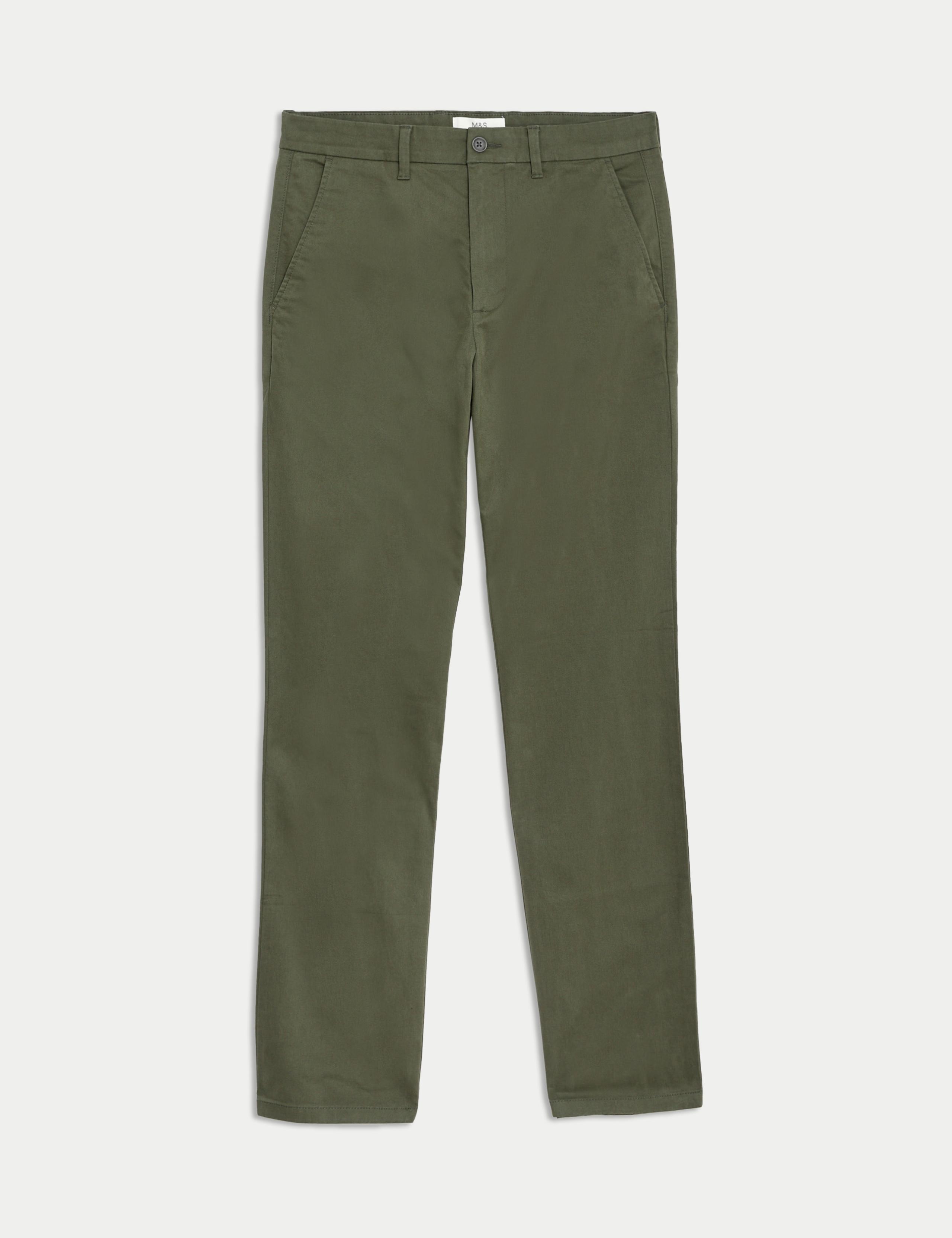 Regular Fit Stretch Chinos