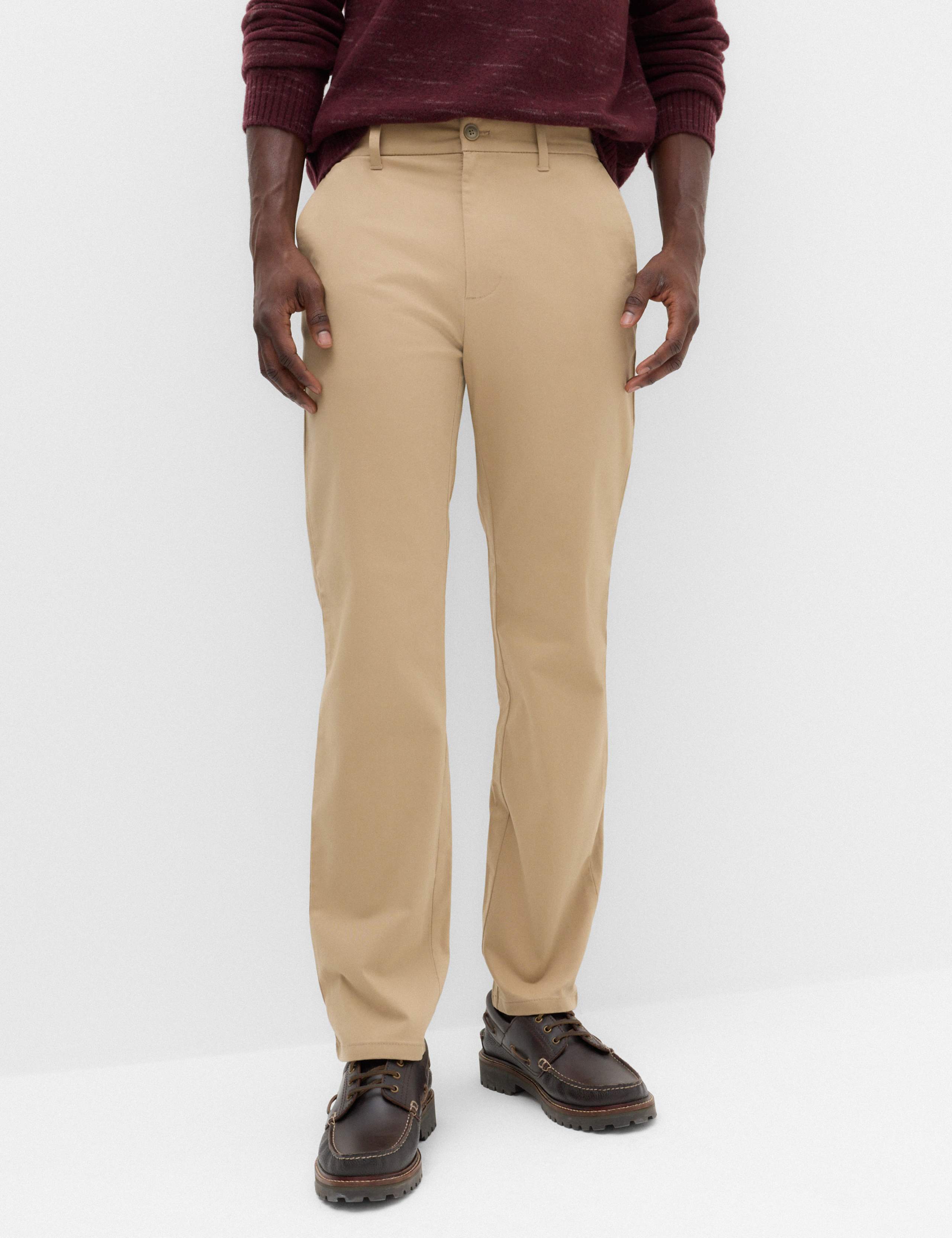 2 Pack Regular Fit Stretch Chinos