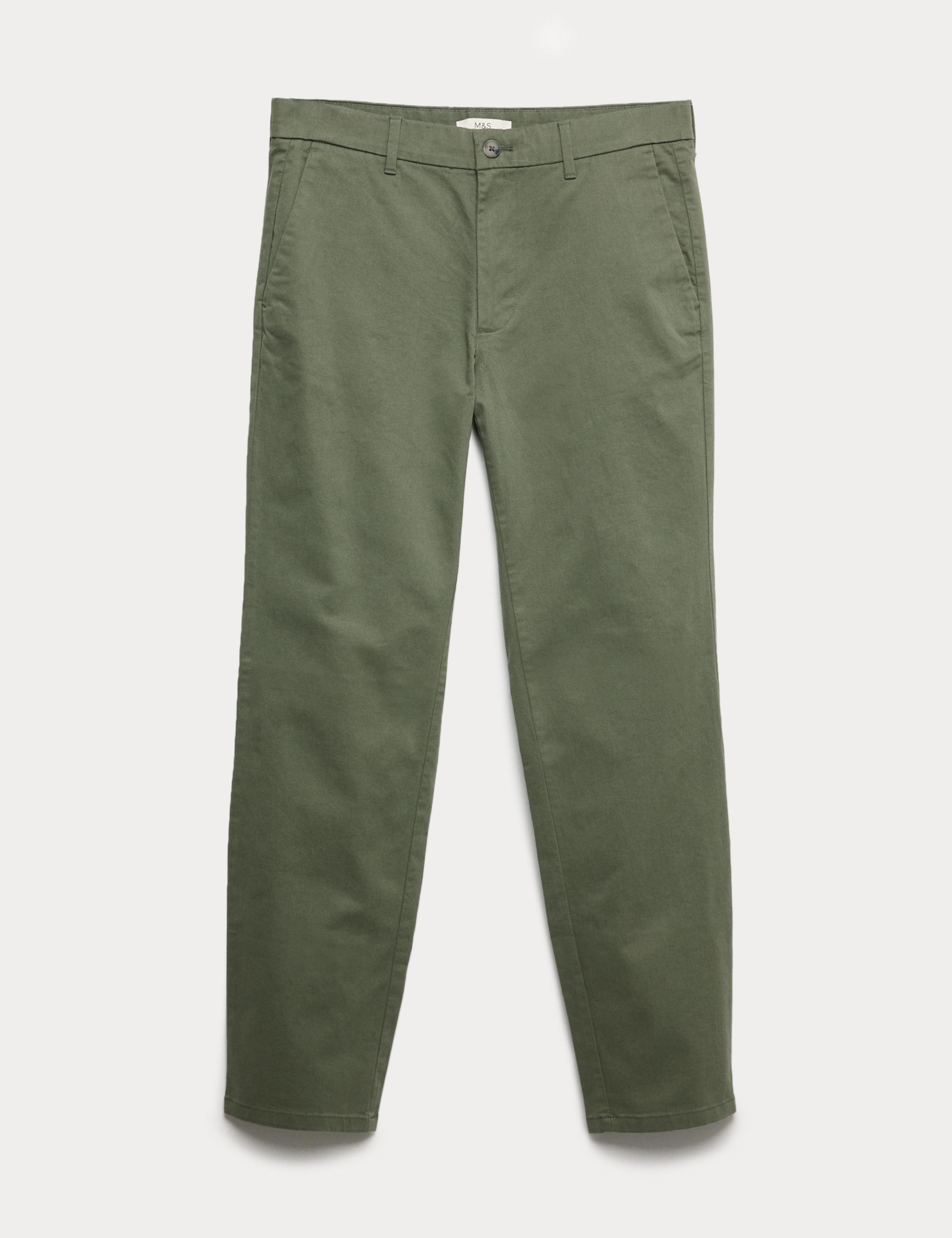 Regular Fit Stretch Chinos