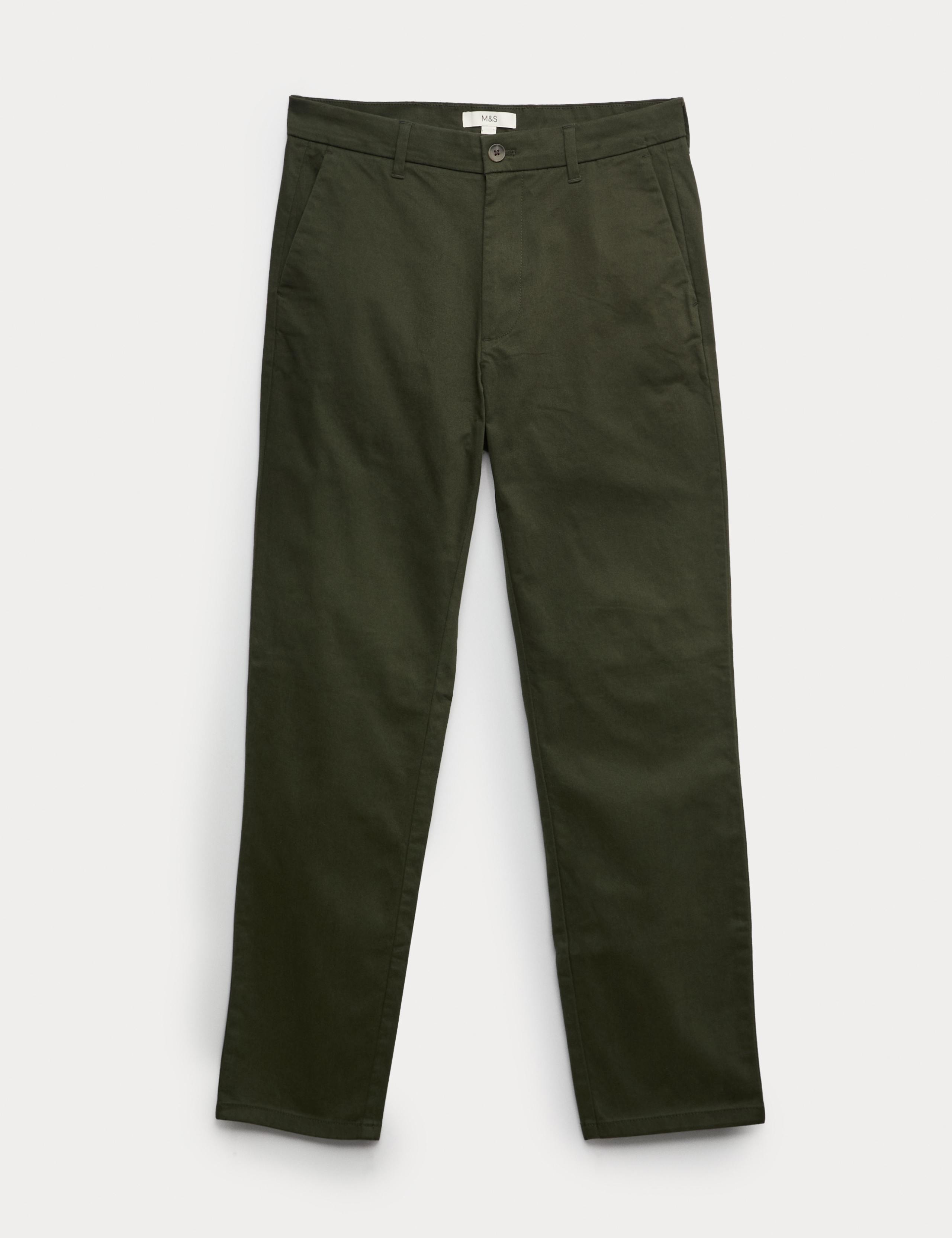 Regular Fit Stretch Chinos