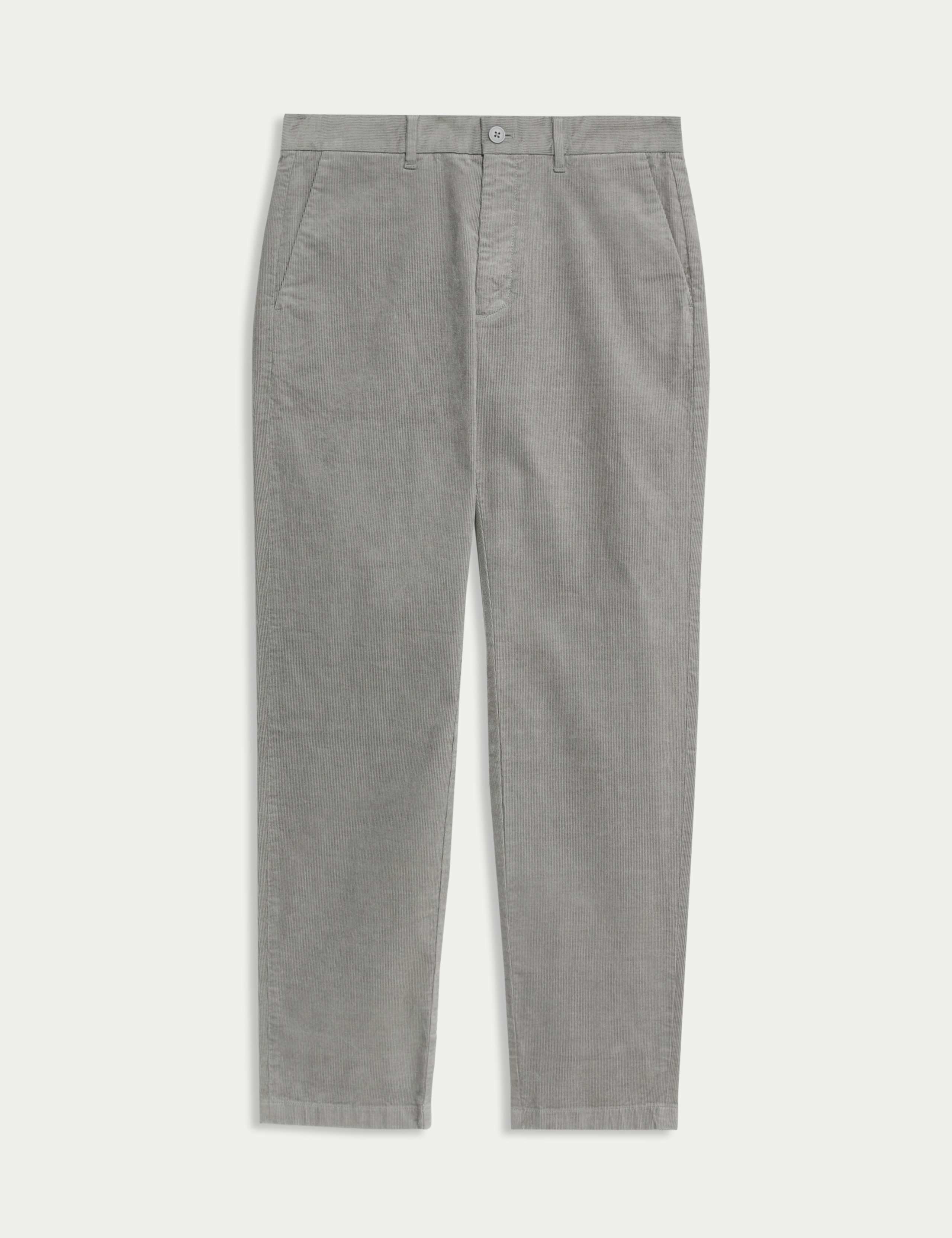 Regular Fit Corduroy Stretch Chinos