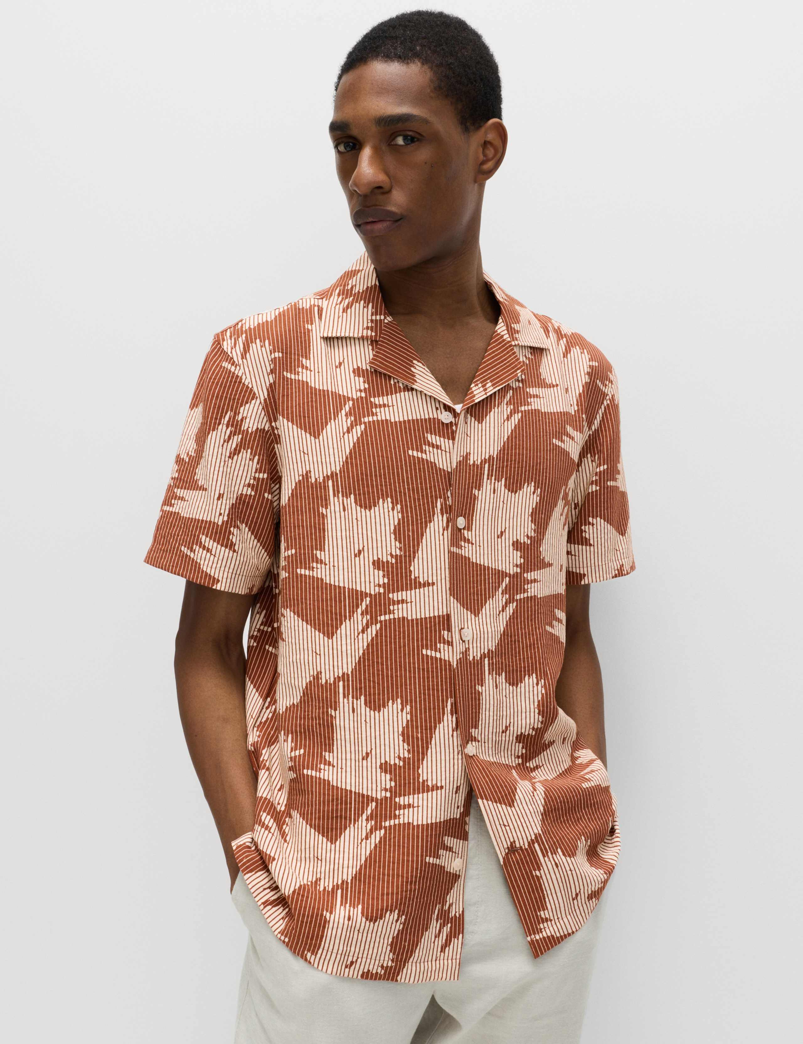 Printed Short Sleeve Shirt