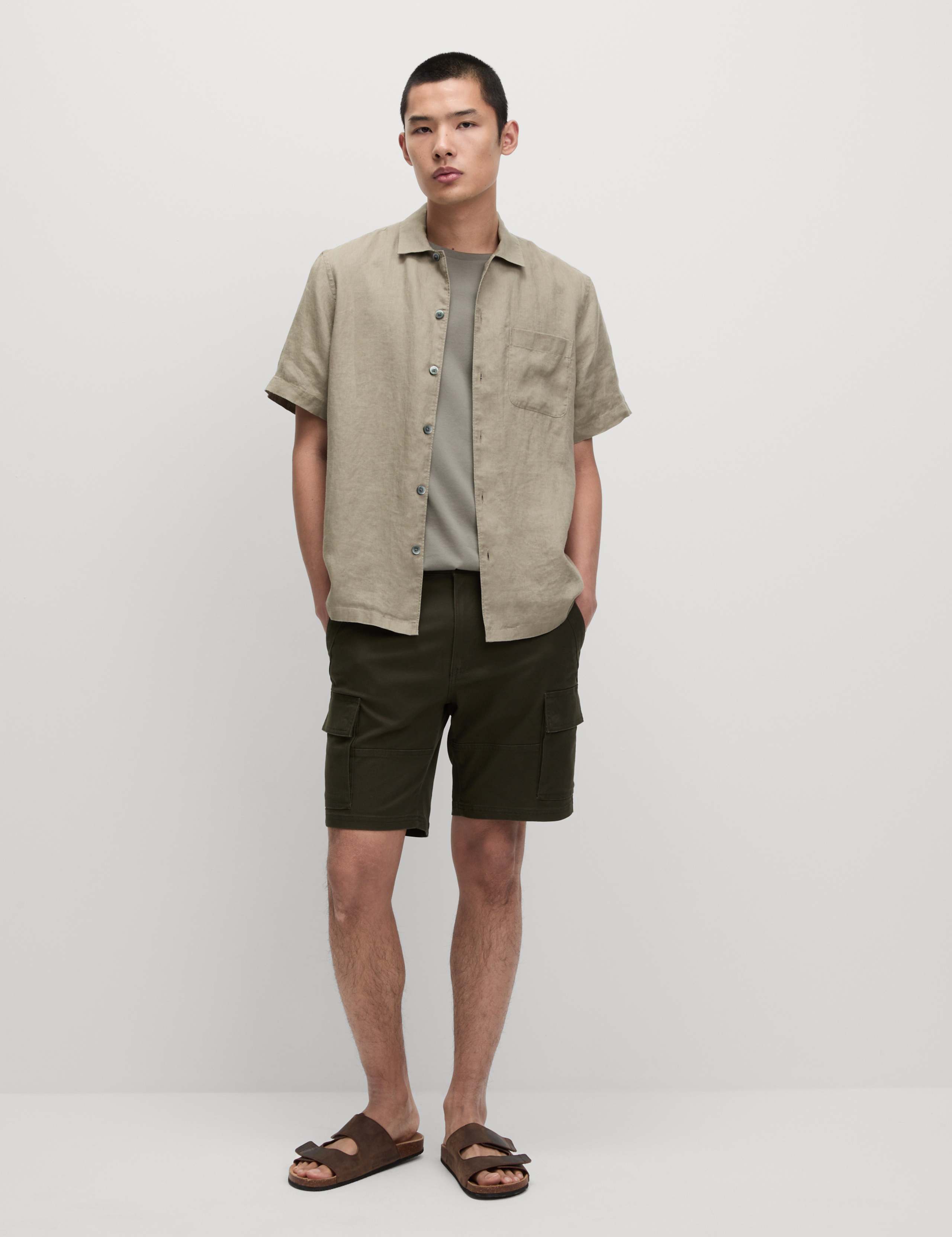 Pure Linen Short Sleeve Shirt