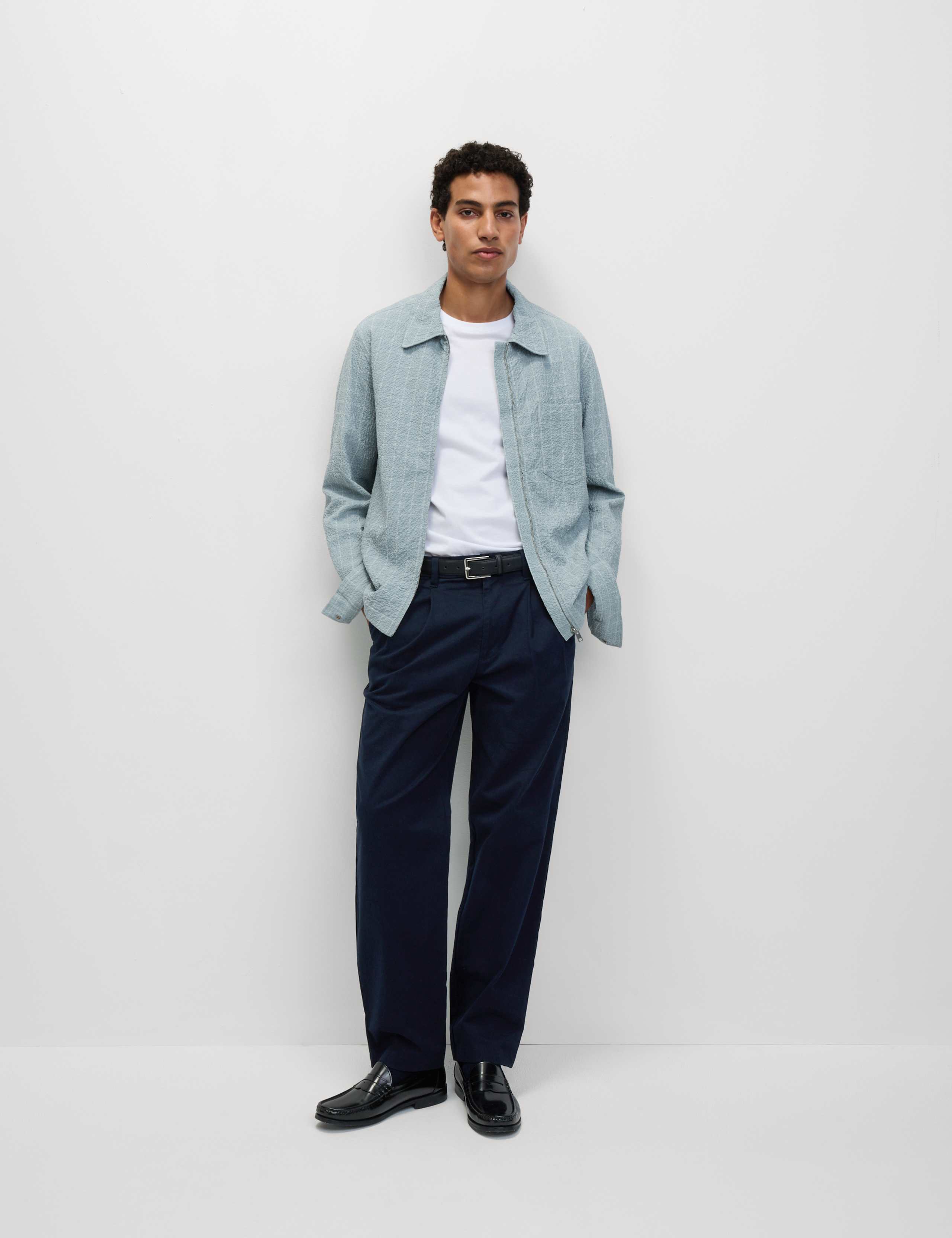 Checked Overshirt