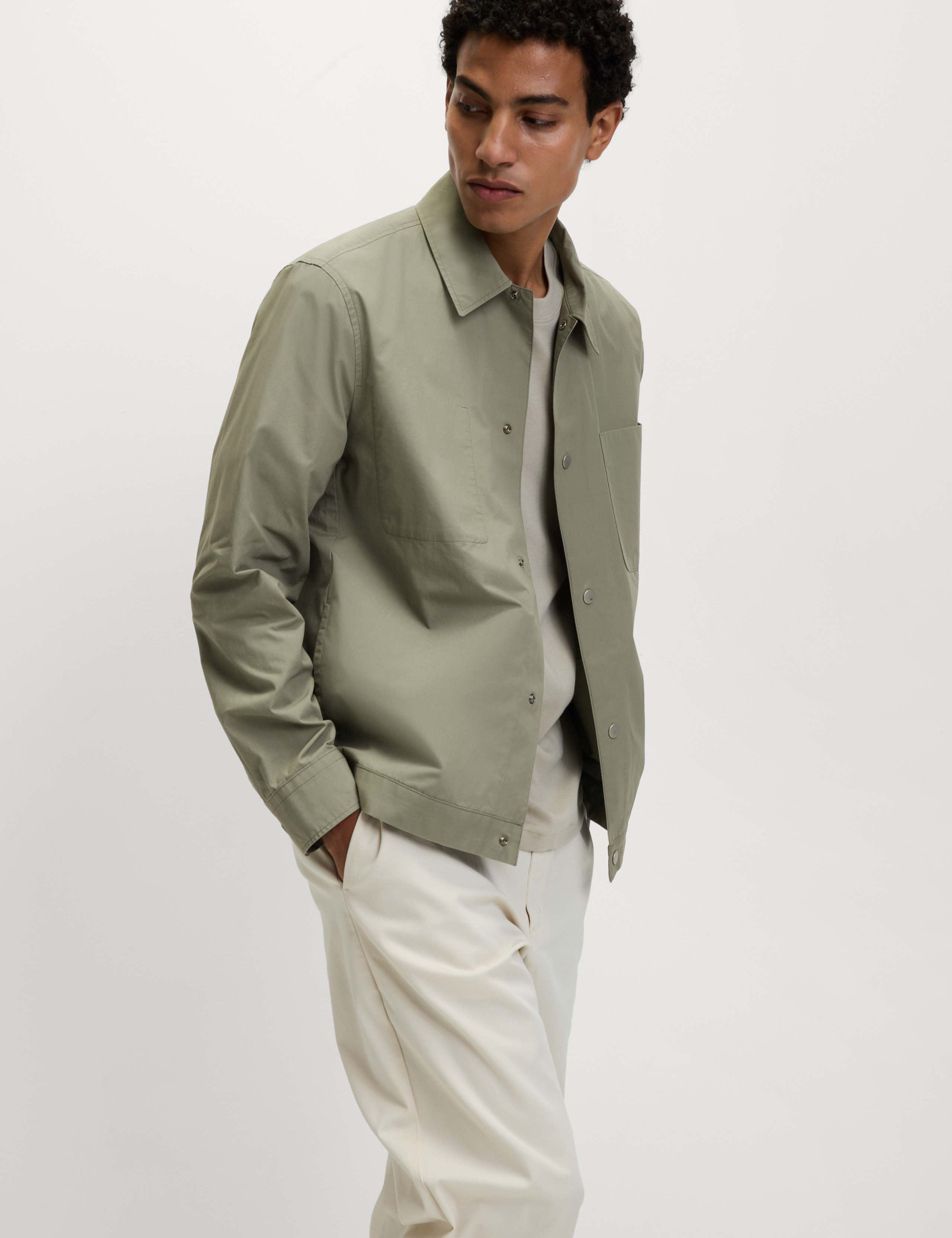 Pure Cotton Overshirt