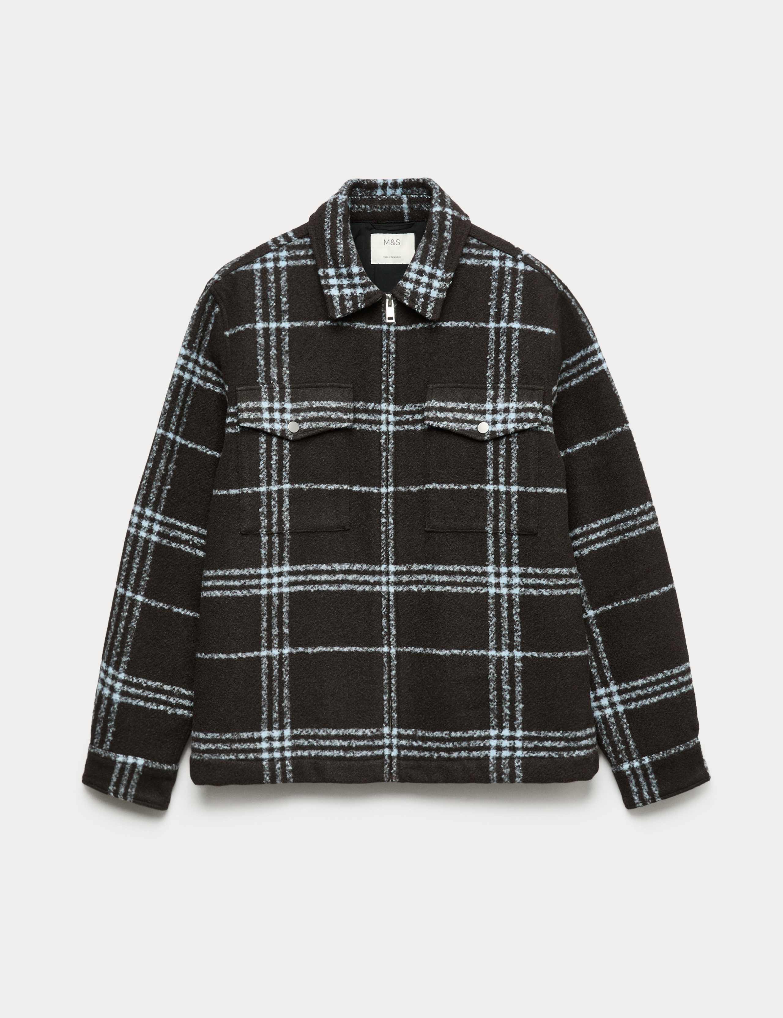 Checked Overshirt