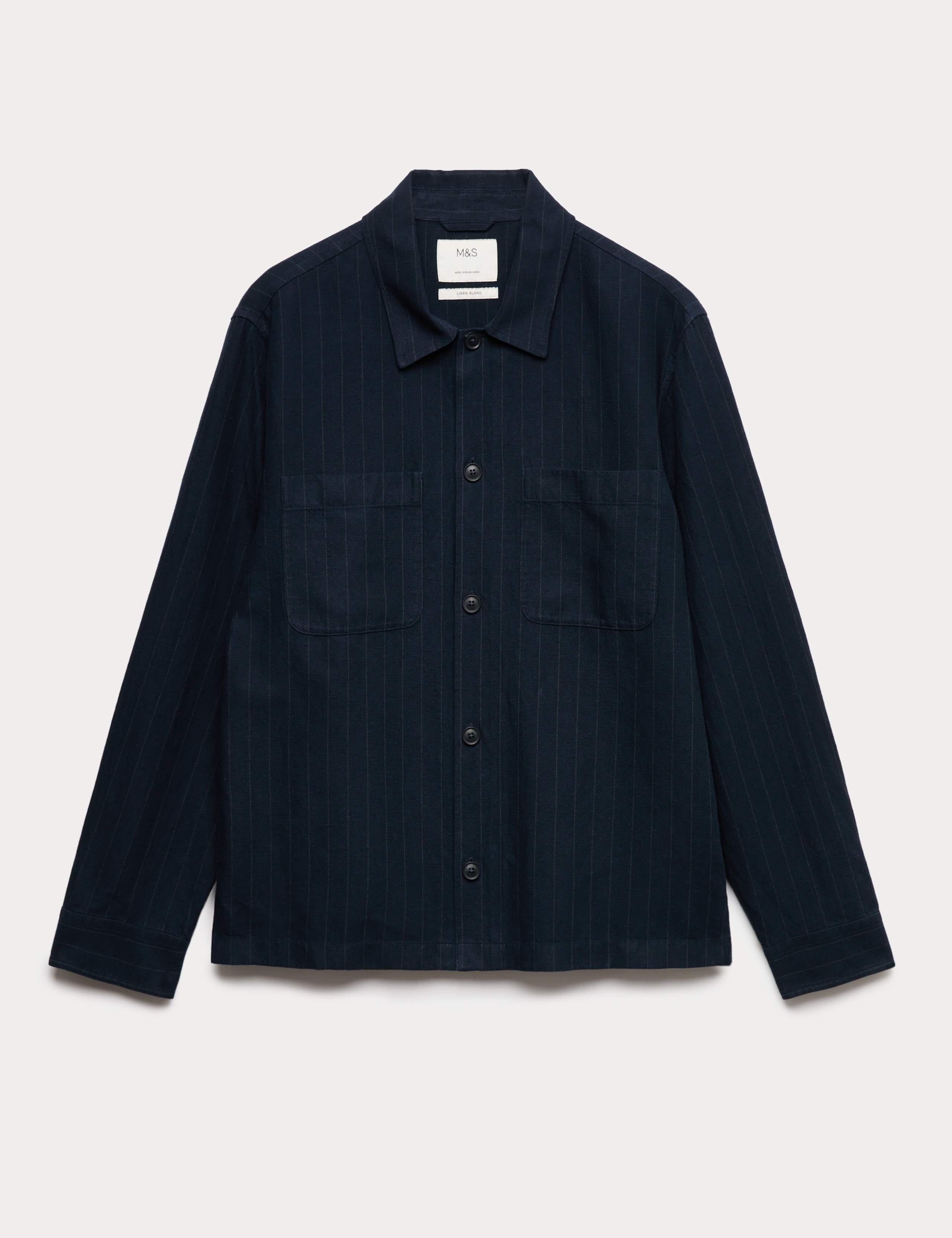 Linen Rich Overshirt