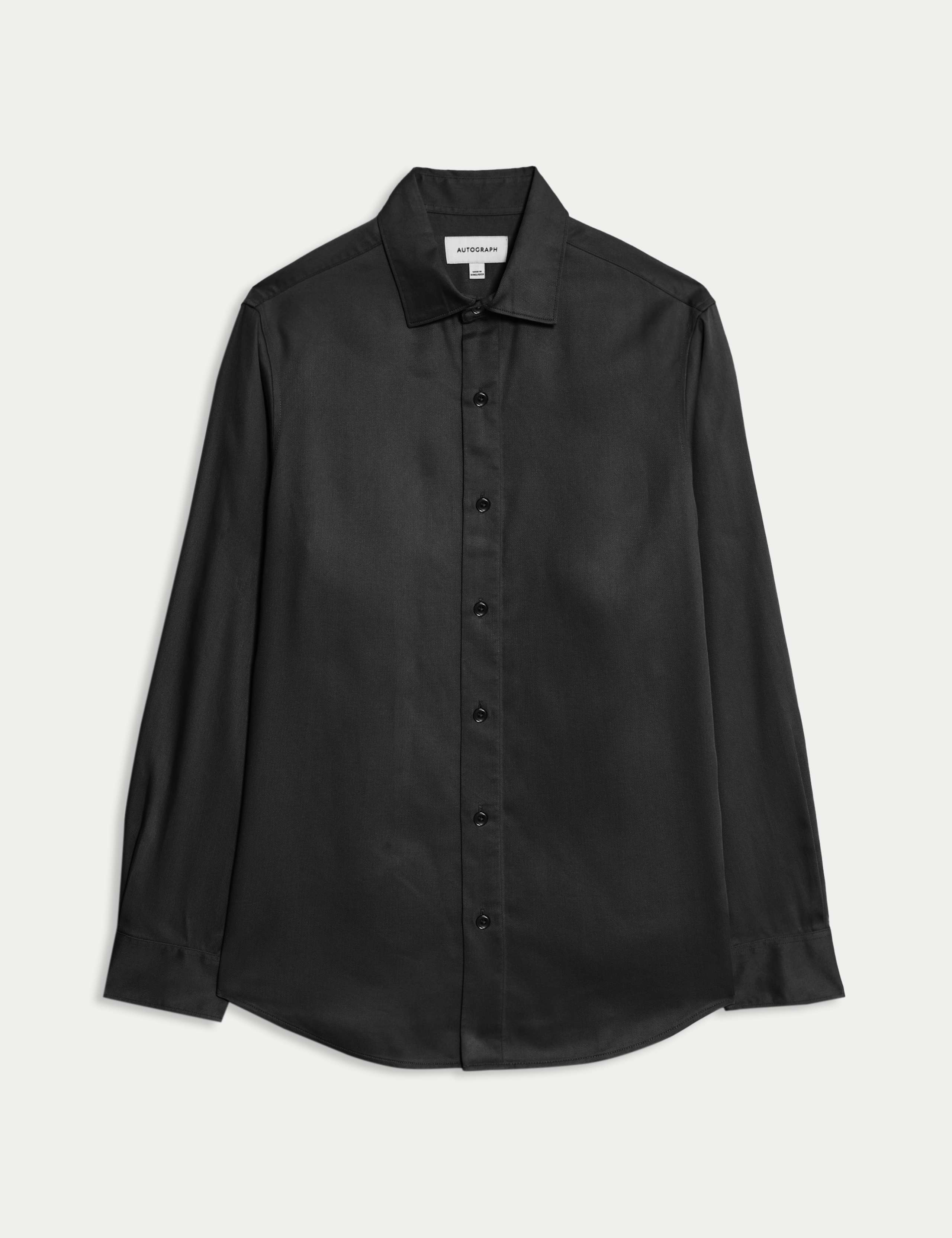Regular Fit Easy Iron Long Sleeve Shirt