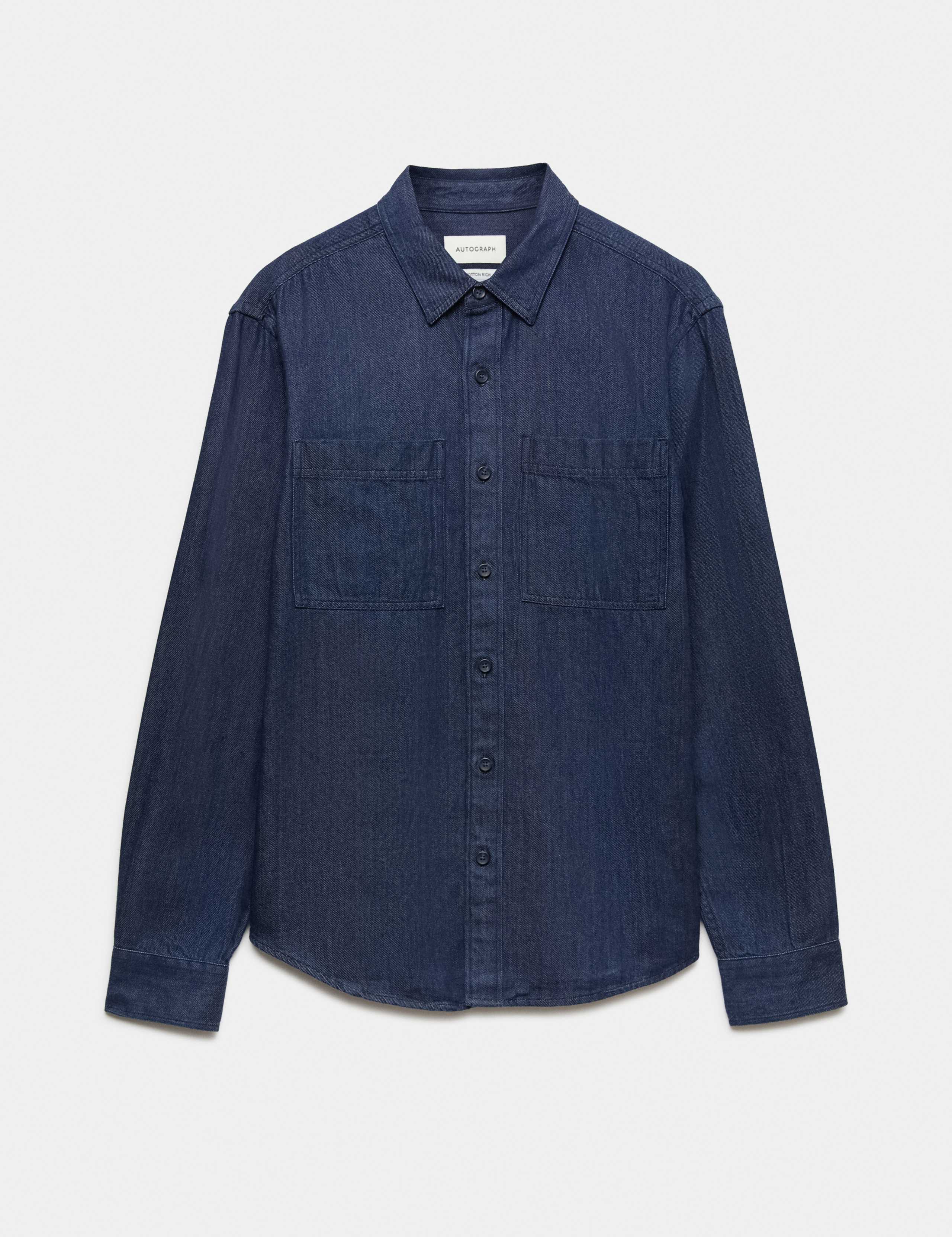 Cotton Rich Denim Shirt