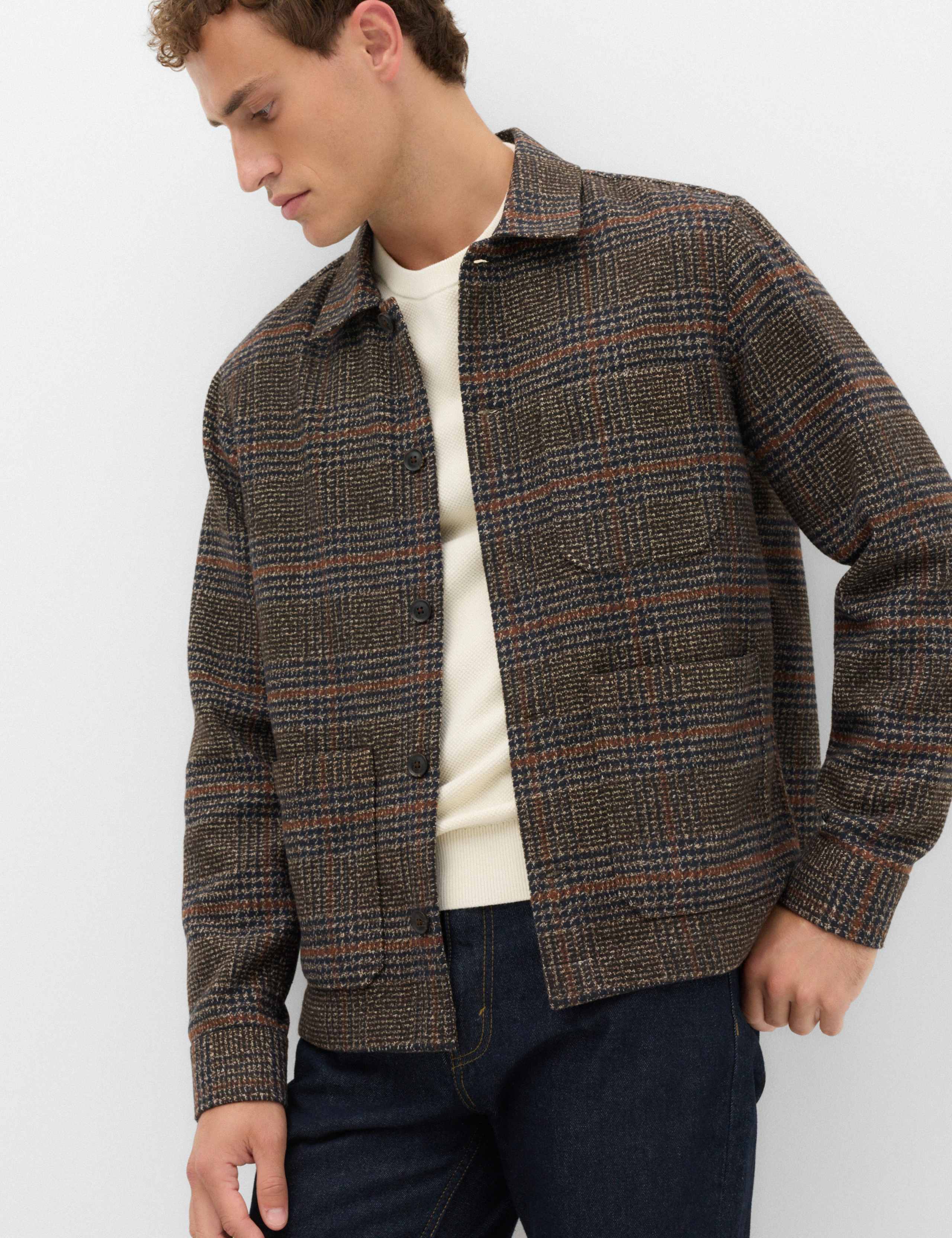 Checked Overshirt
