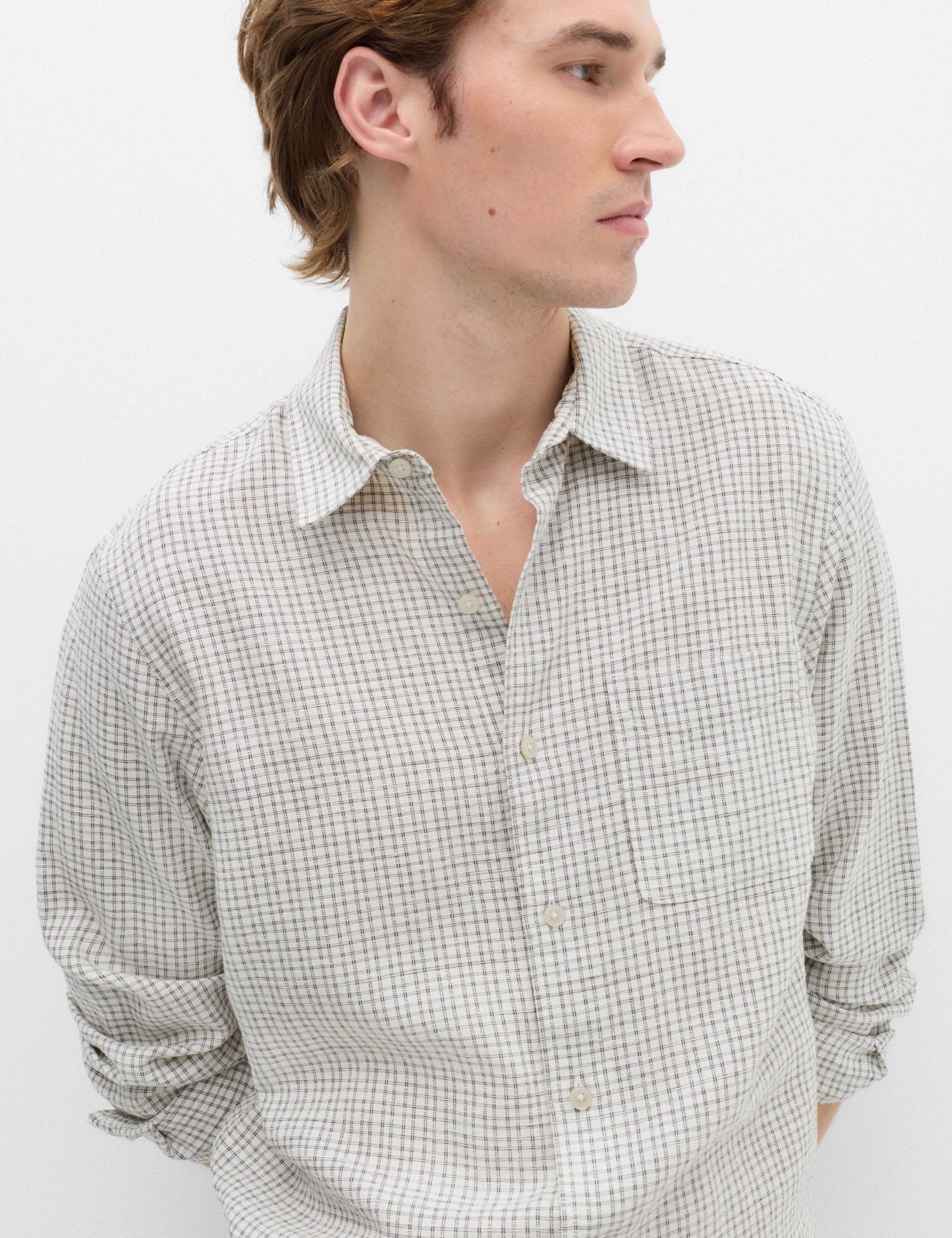 Regular Fit Checked Shirt