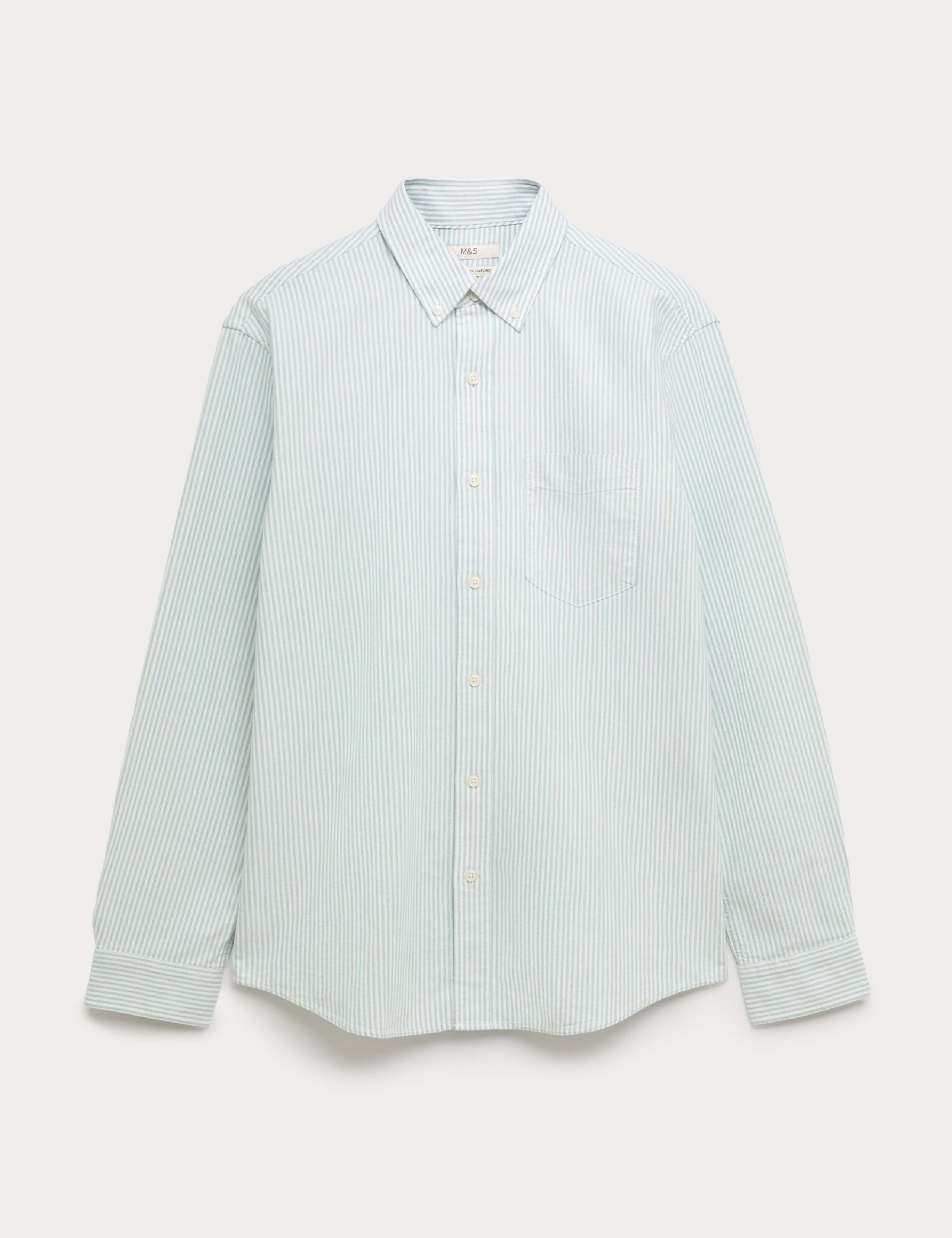 Ultimate Pure Cotton Striped Oxford Shirt
