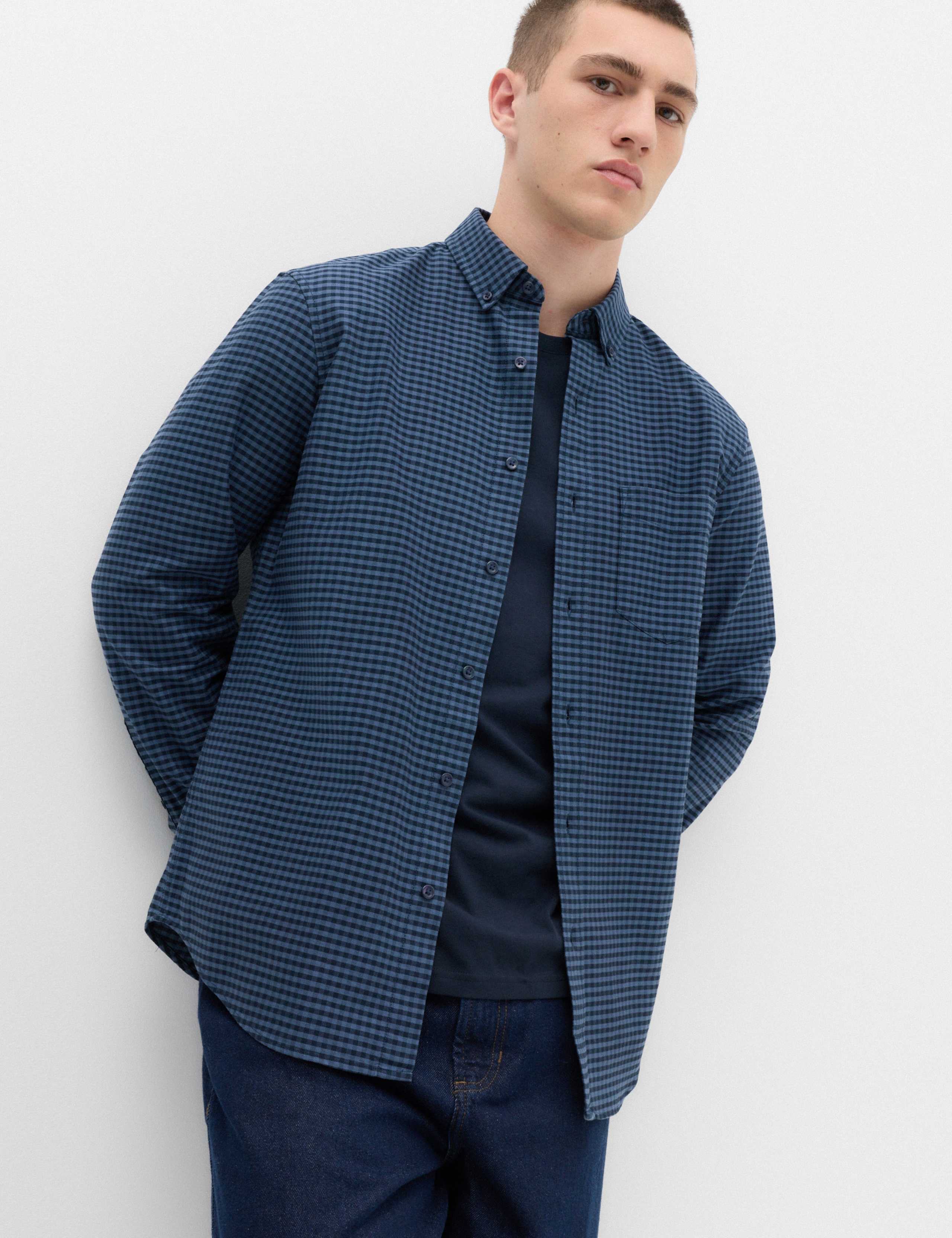 Ultimate Pure Cotton Check Oxford Shirt