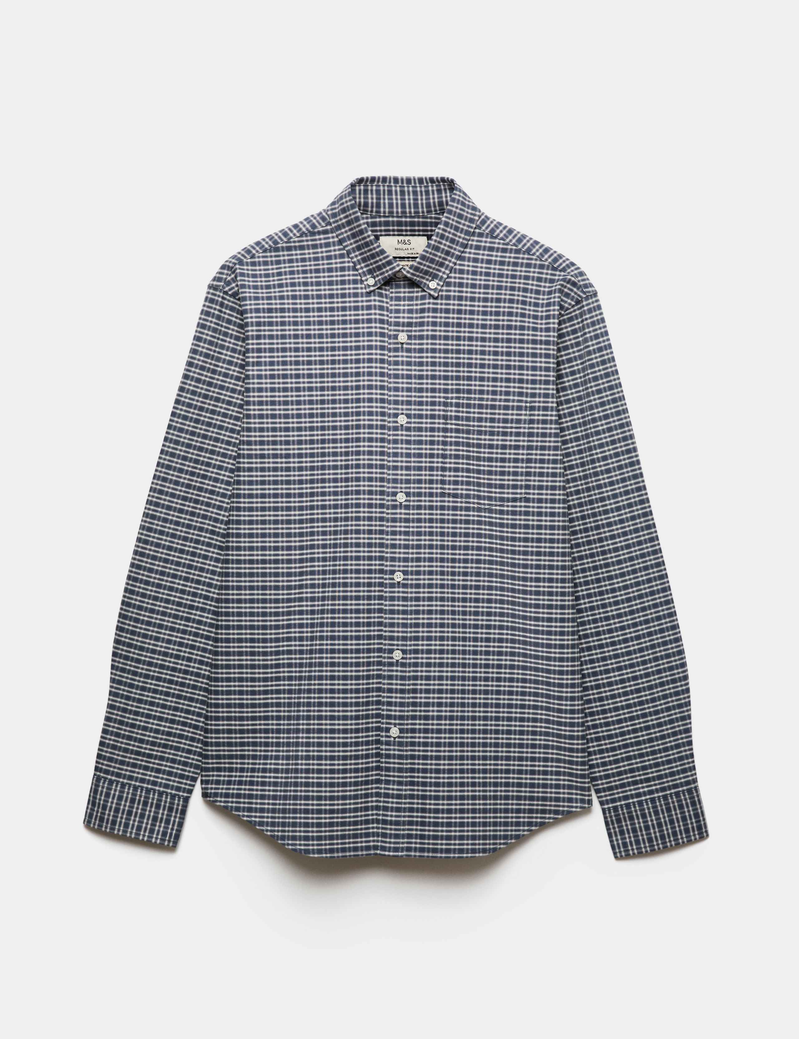 Ultimate Pure Cotton Check Oxford Shirt