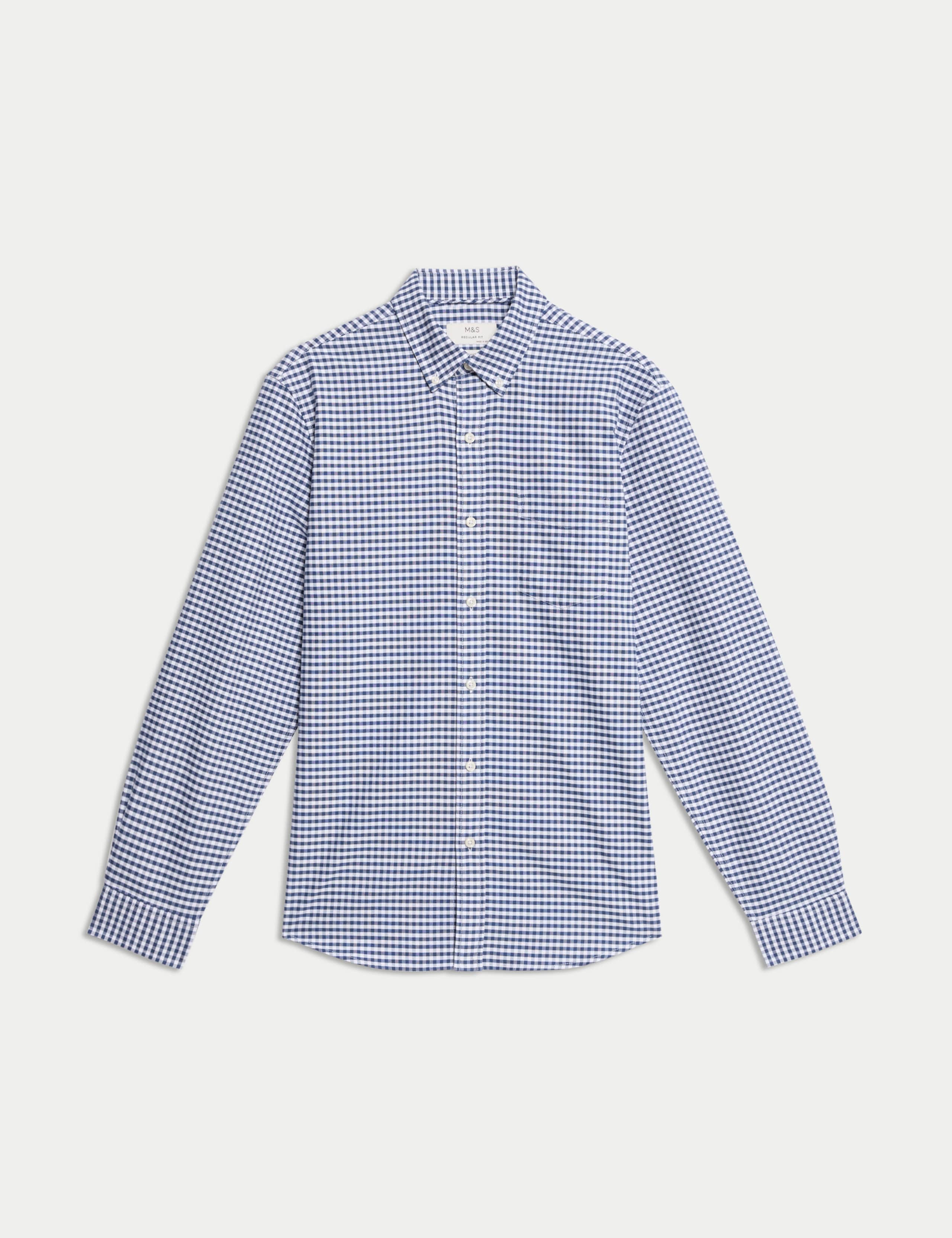 Ultimate Pure Cotton Check Oxford Shirt