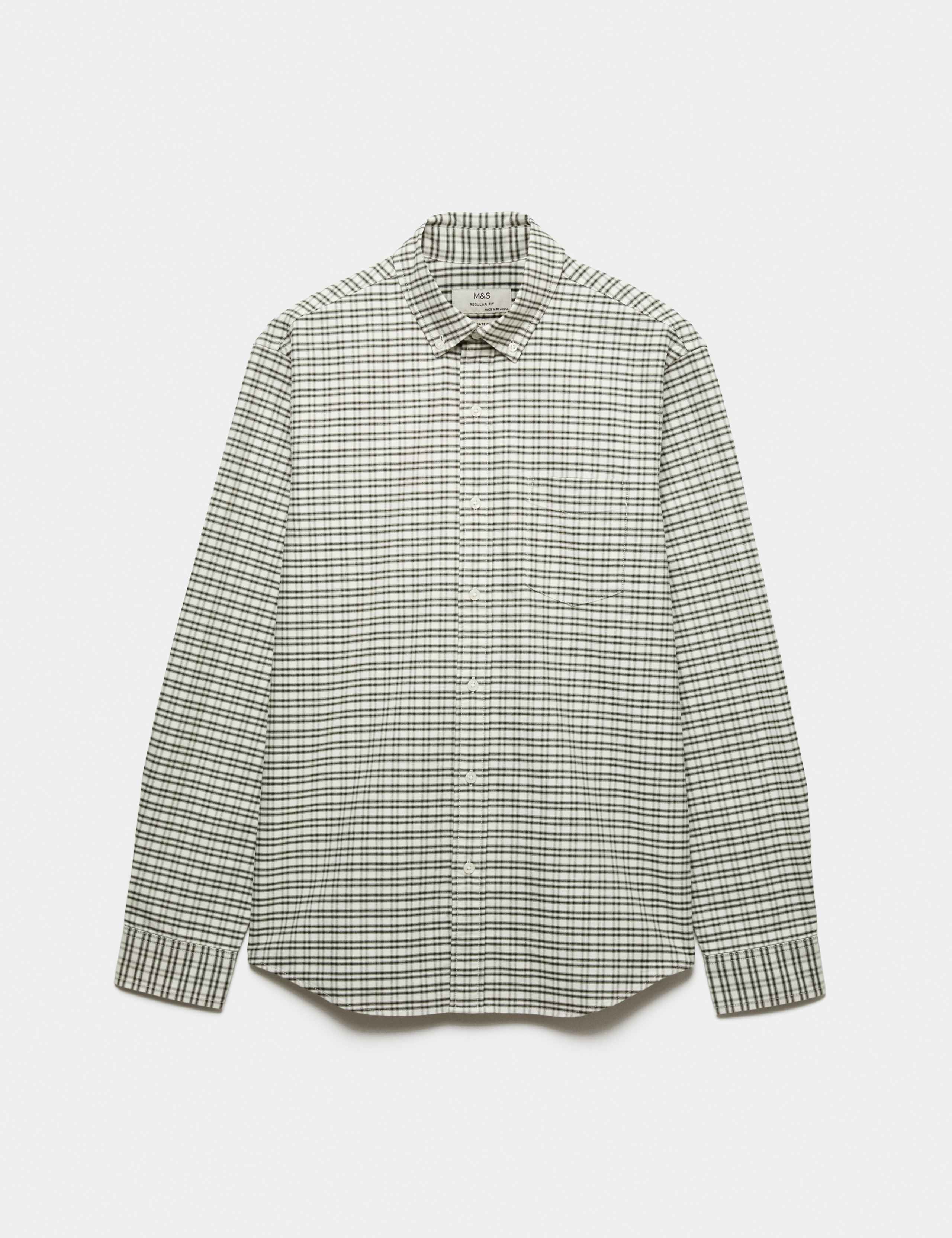 Ultimate Pure Cotton Check Oxford Shirt