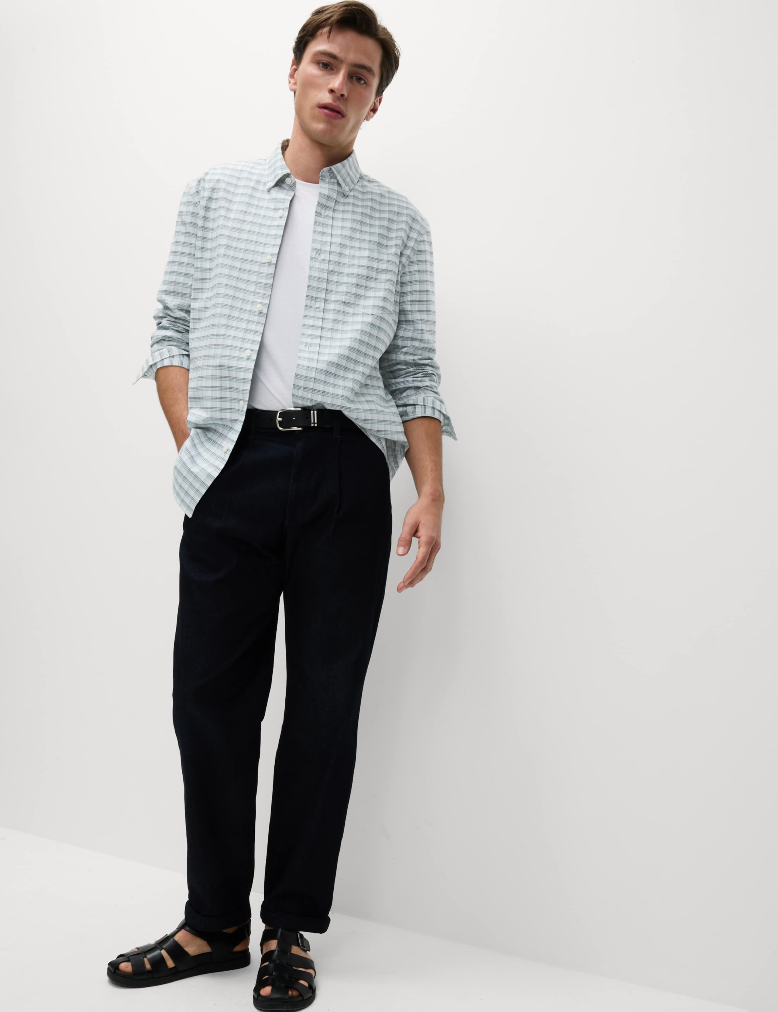 The Ultimate Pure Cotton Check Oxford Shirt