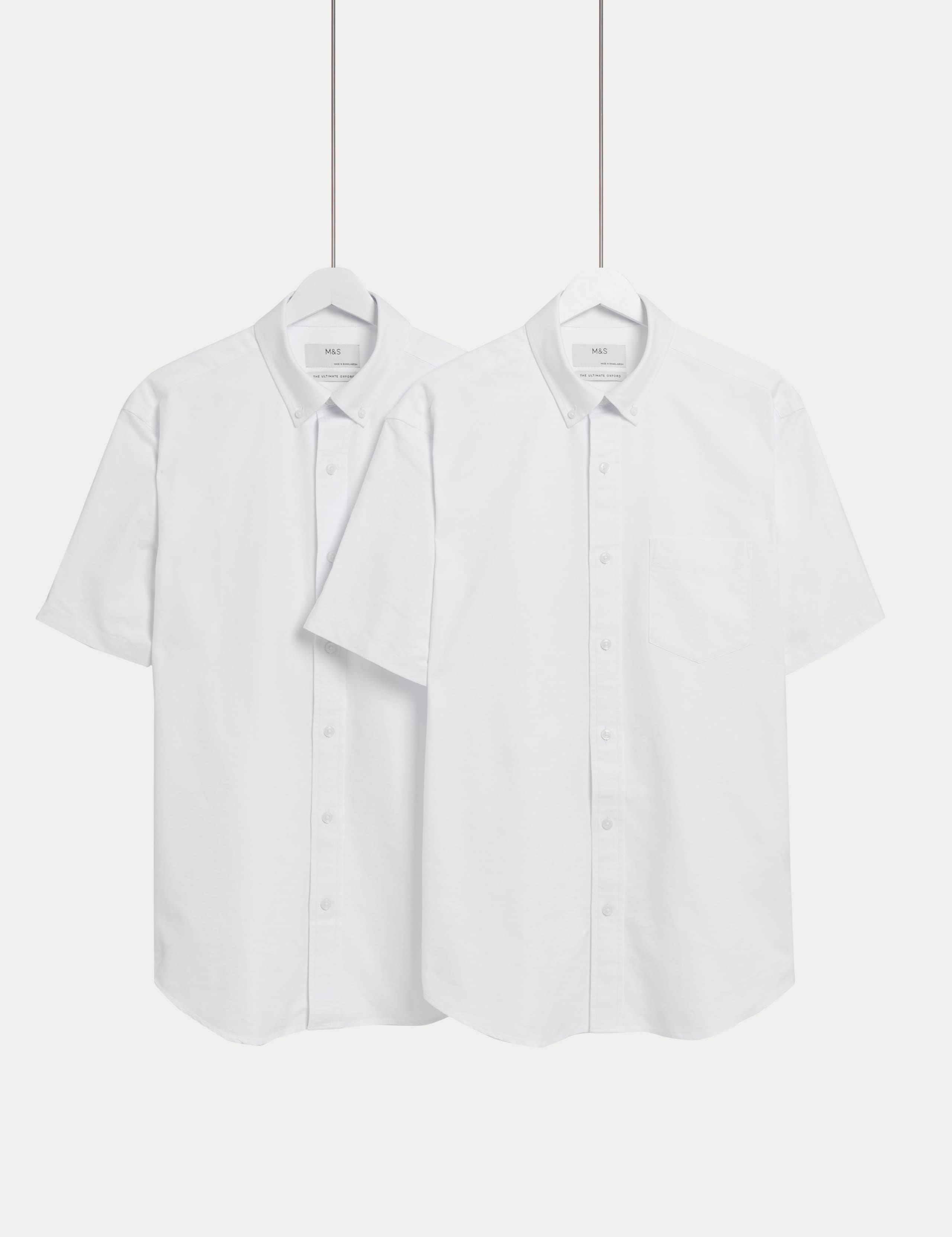 The Ultimate 2pk Short Sleeve Oxford Shirts
