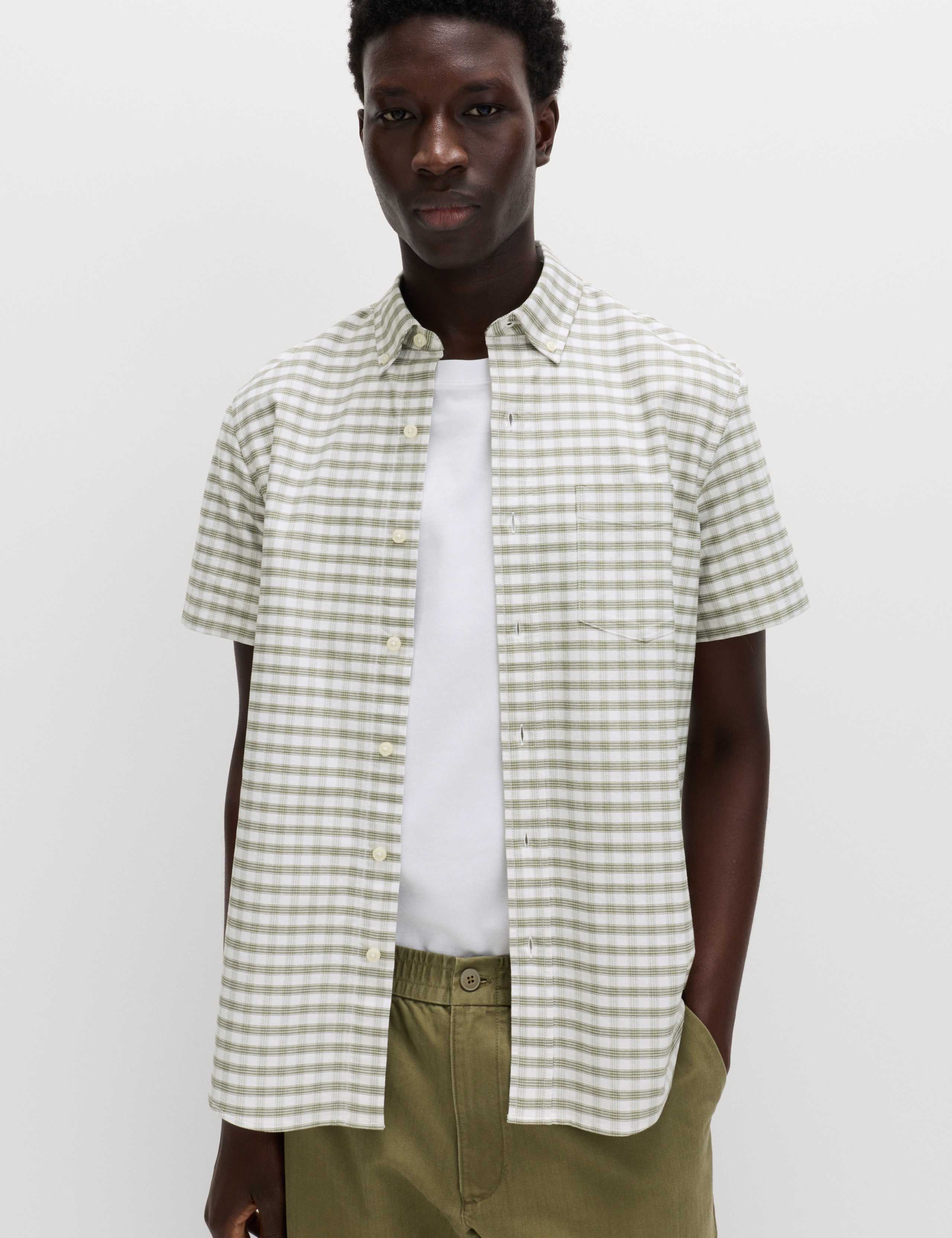 Ultimate Pure Cotton Check Oxford Shirt