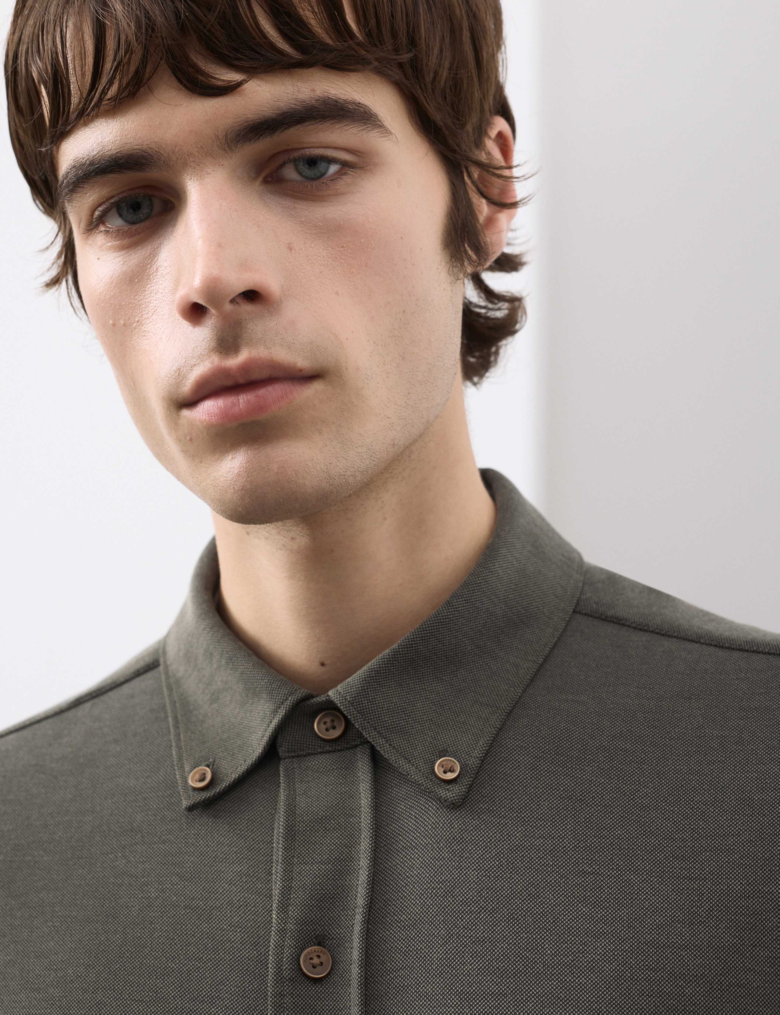 Regular Fit Easy Iron Modal Rich Shirt