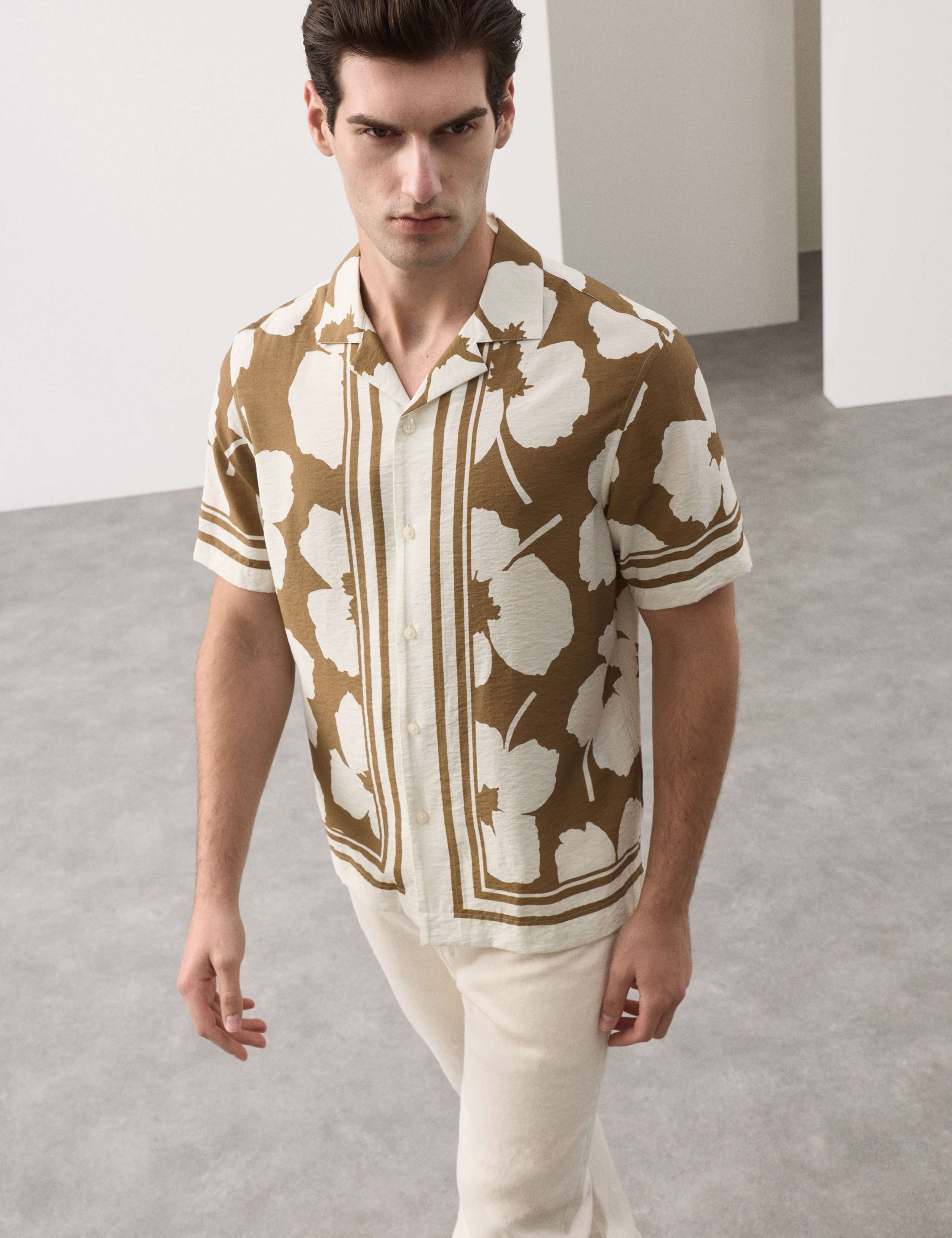 Floral Short Sleeve Shirt