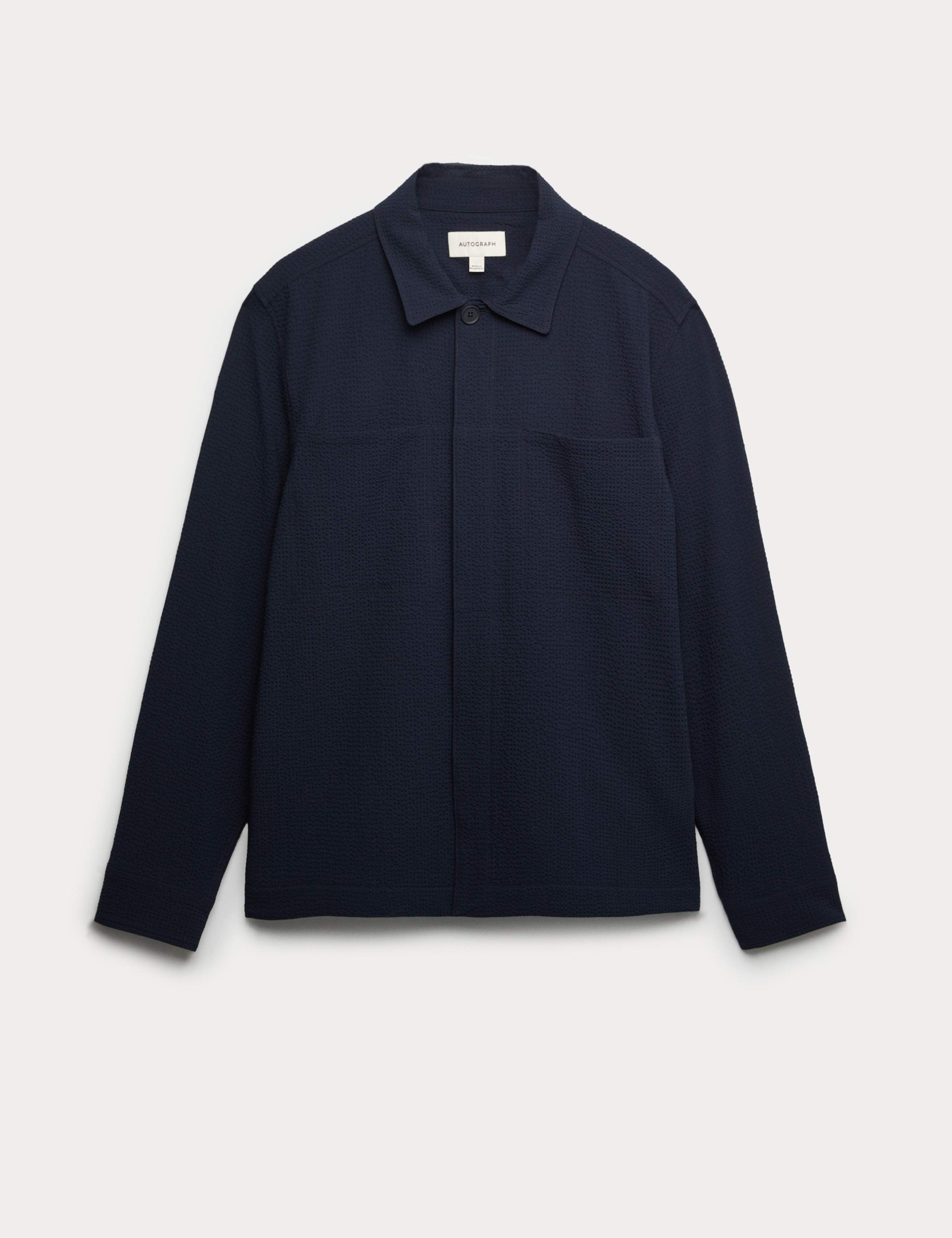 Seersucker Overshirt