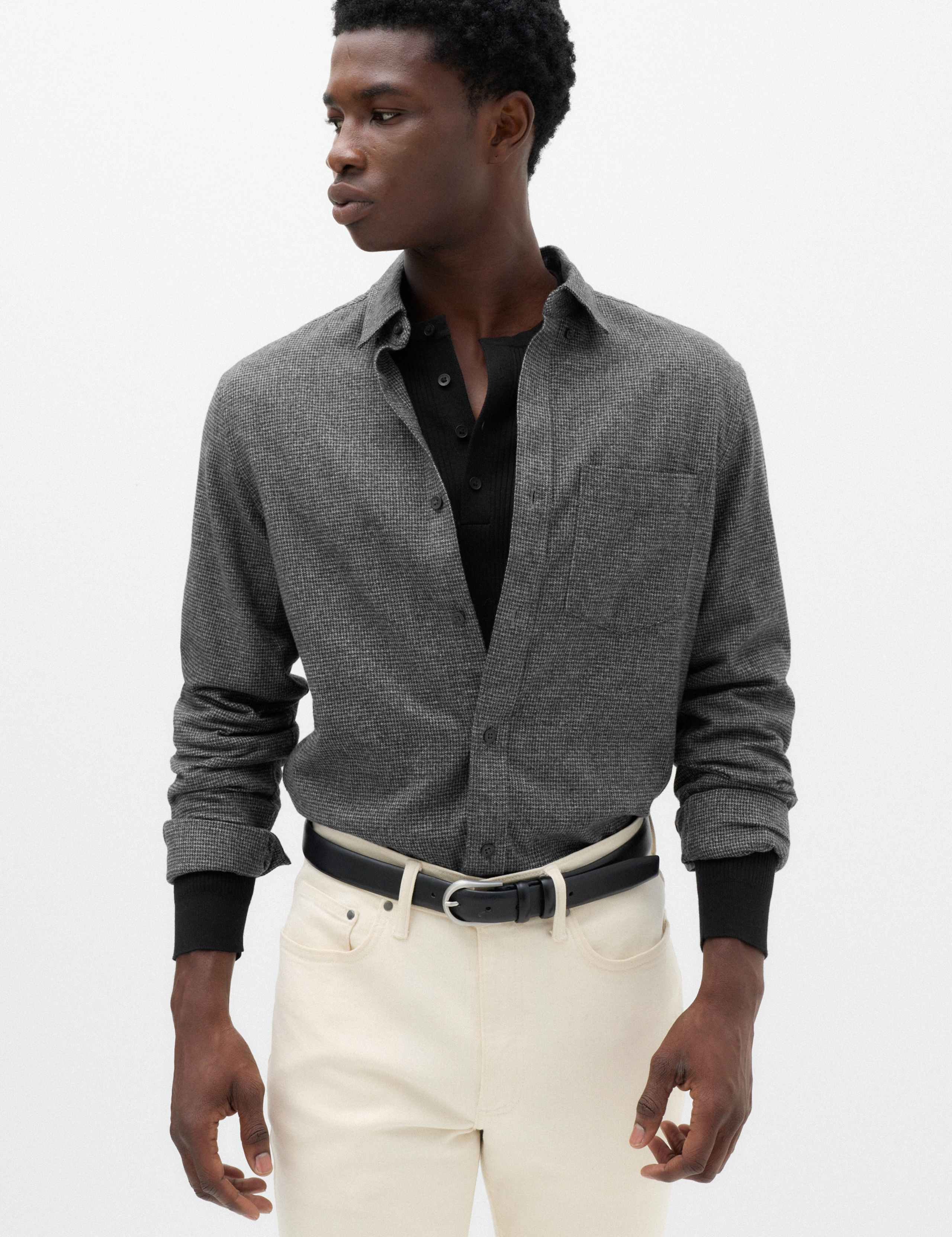 Pure Cotton Flannel Shirt