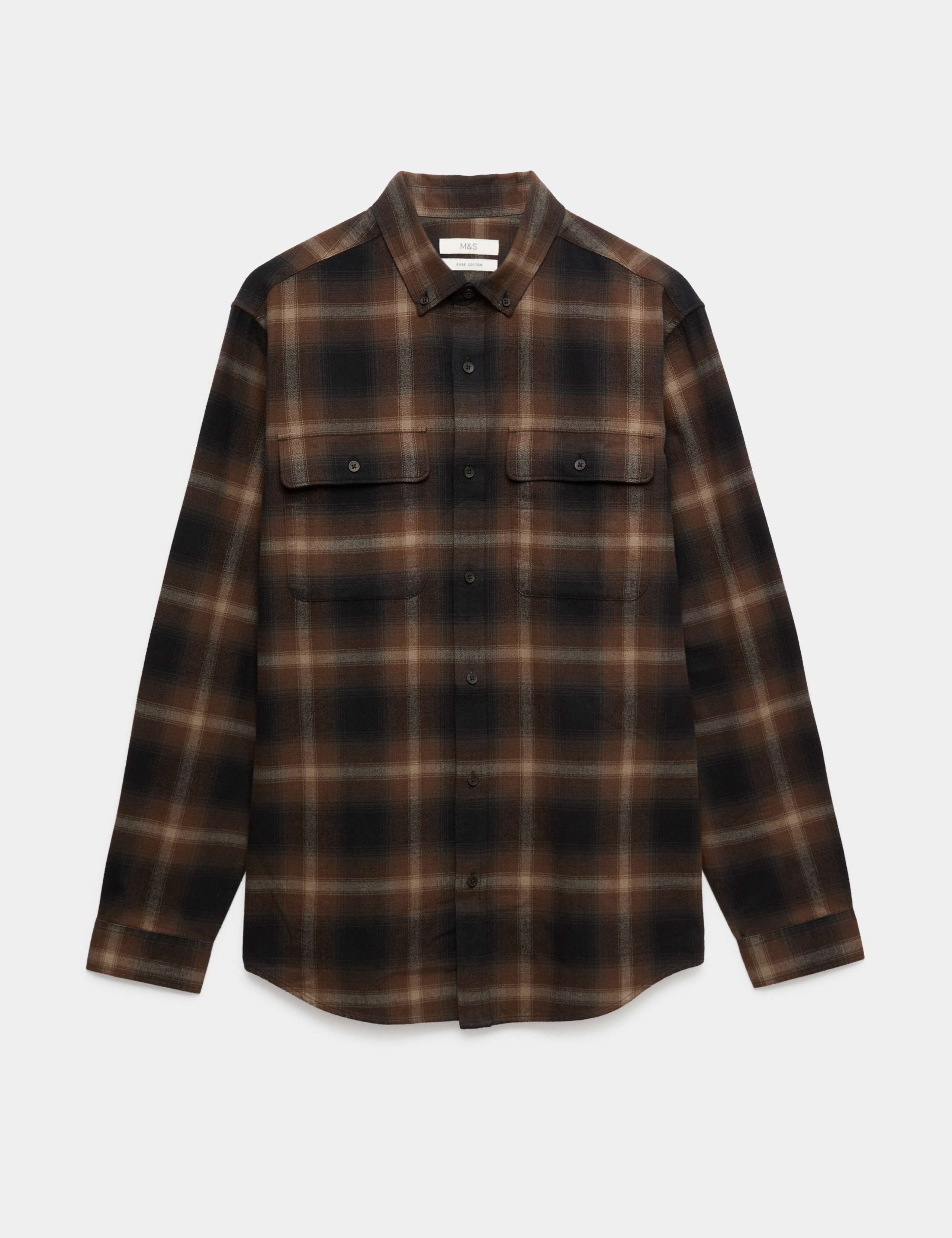 Pure Cotton Flannel Shirt