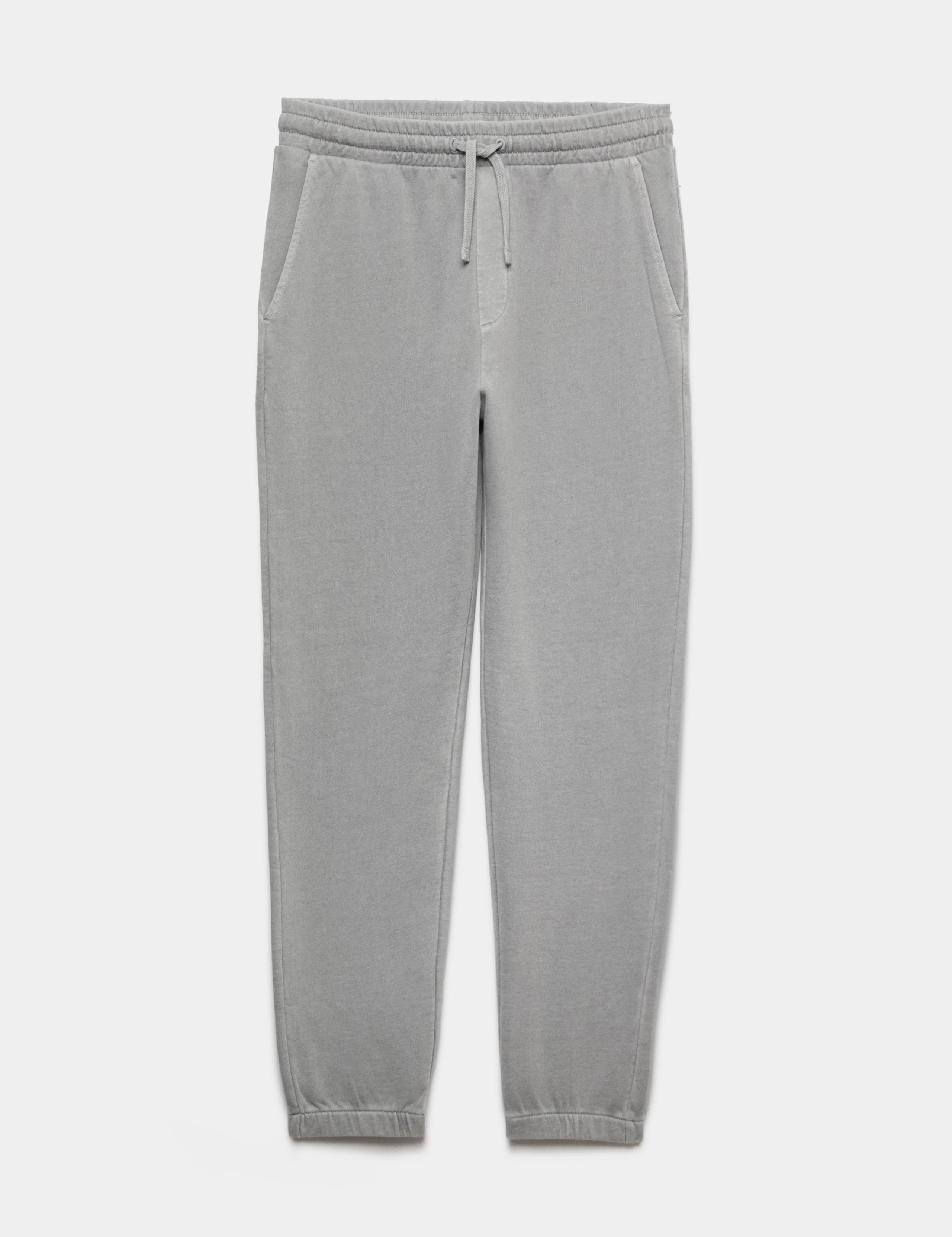 Garment Dyed Pure Cotton Joggers