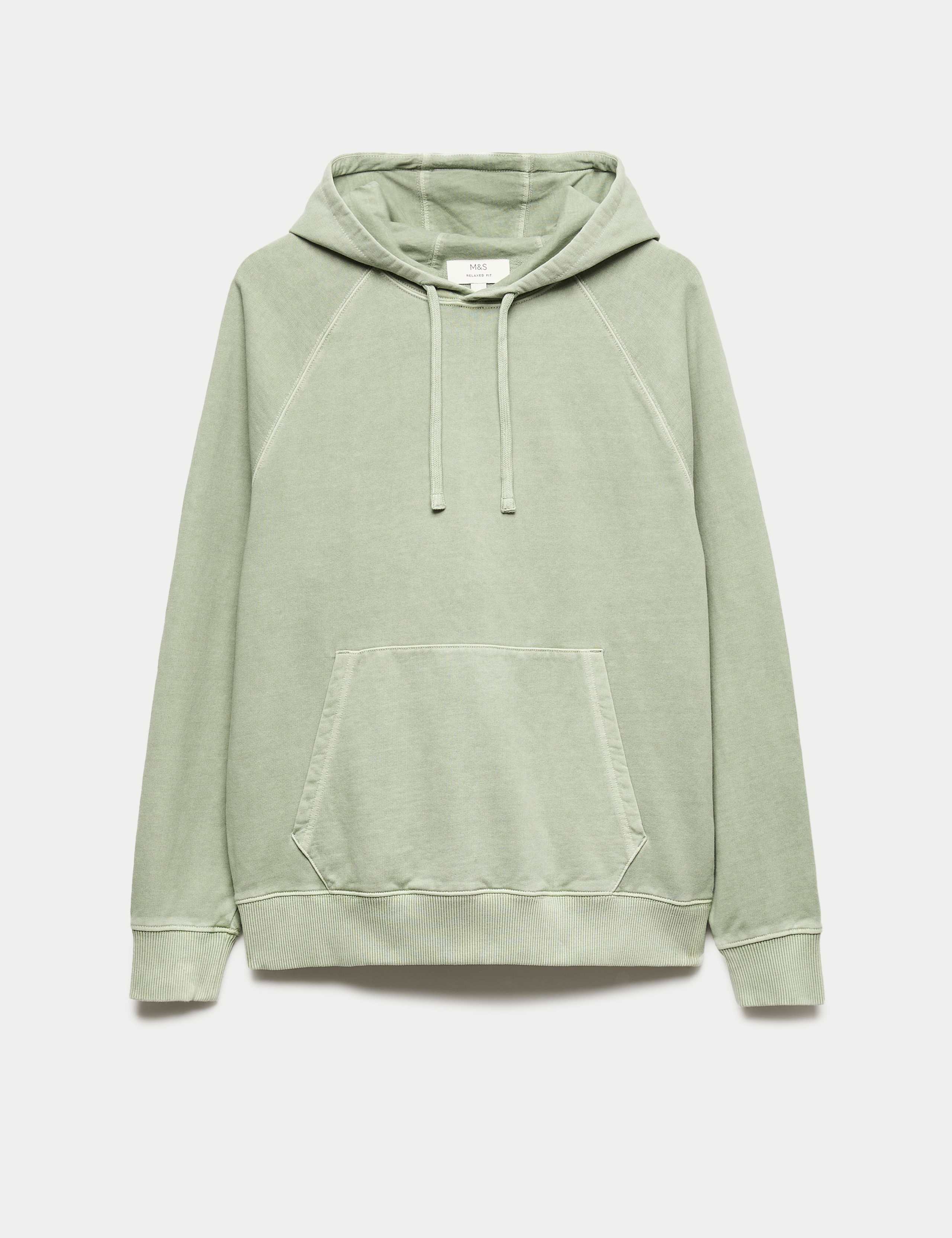 Pure Cotton Garment Dyed Hoodie