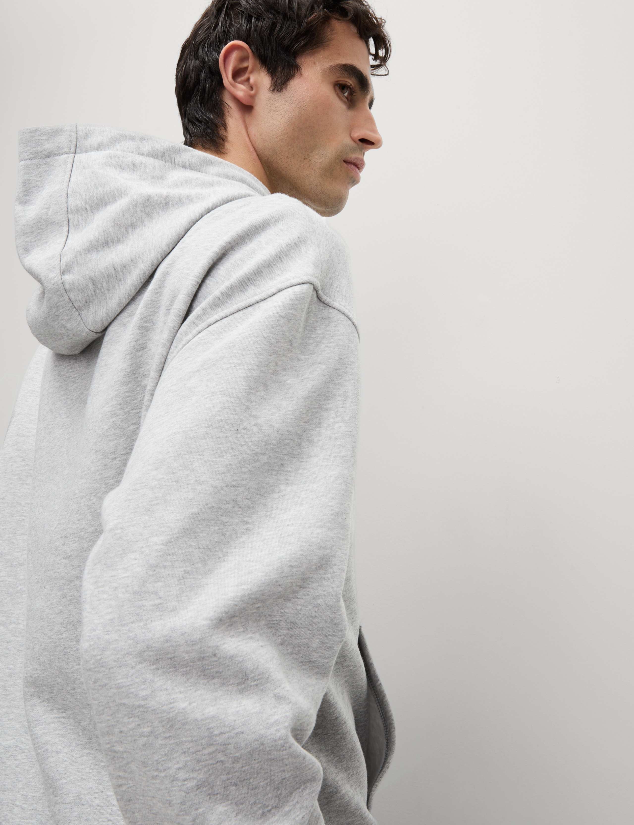 Oversized Cotton Rich Hoodie