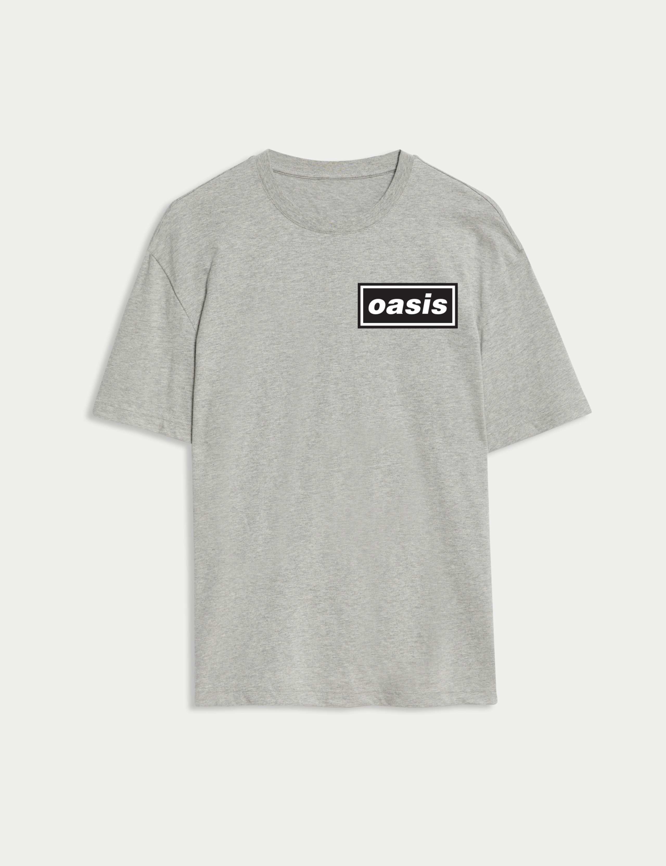 Pure Cotton Oasis Graphic T-Shirt