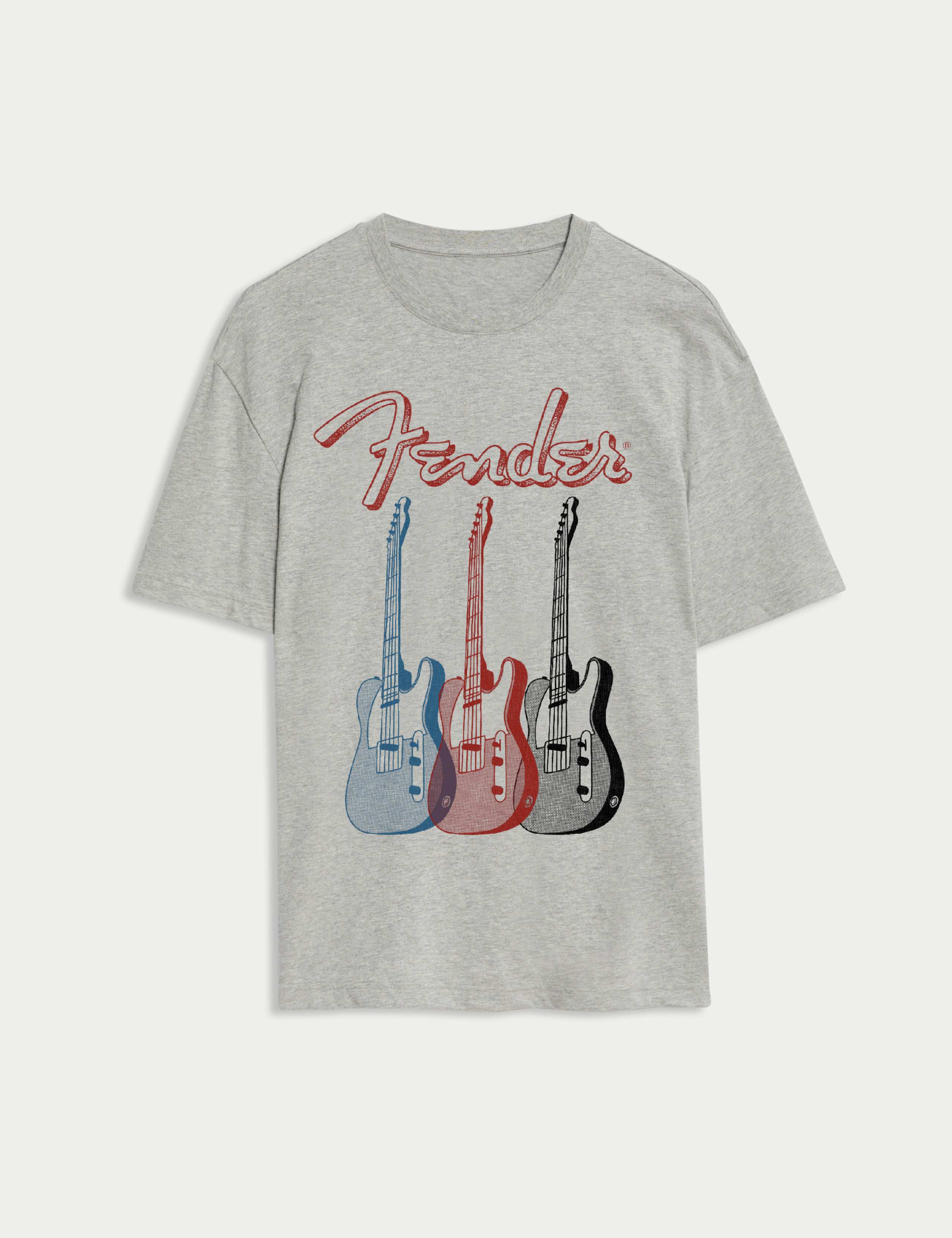 Pure Cotton Fender T-Shirt