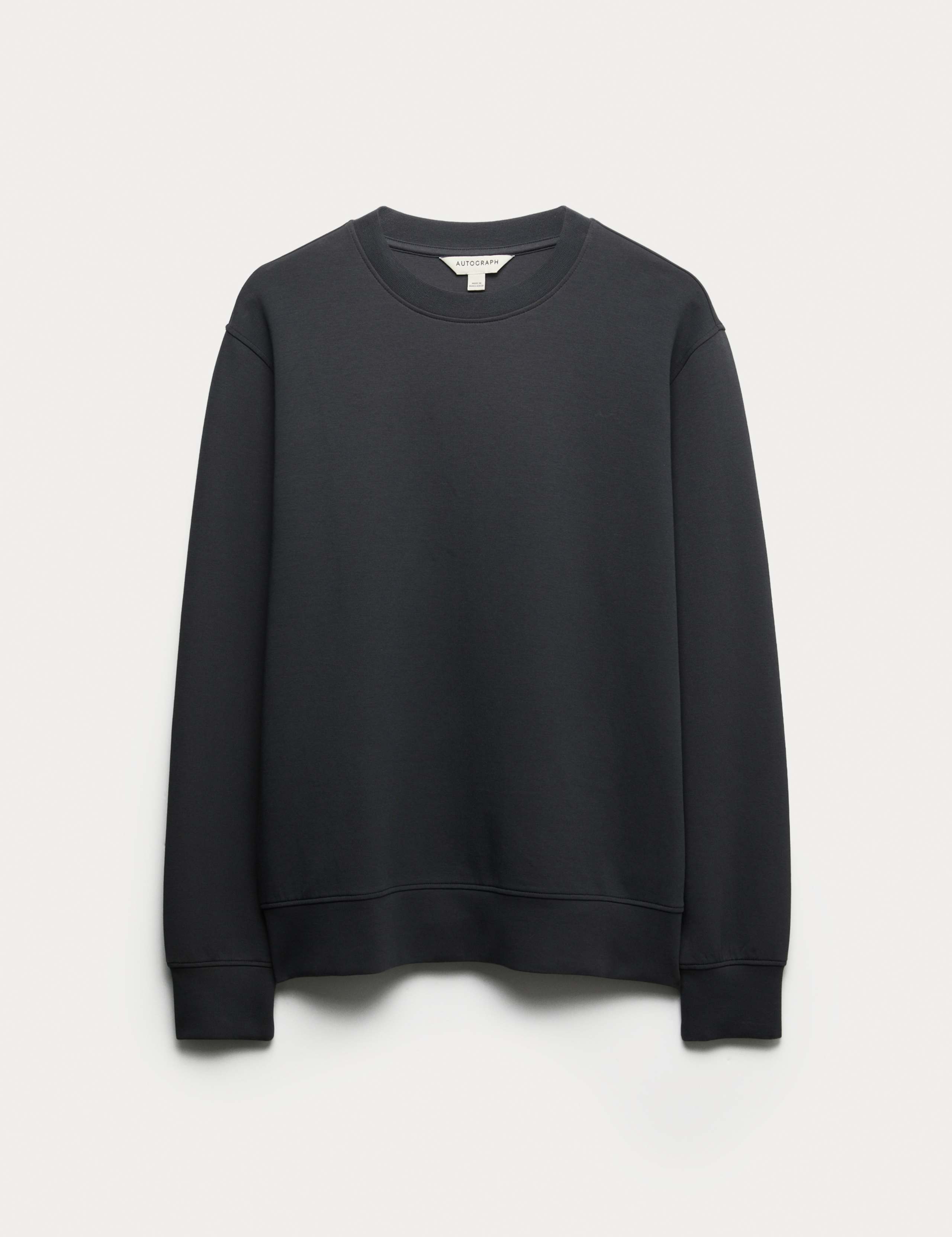 Cotton Rich Crew Neck Sweatshirt