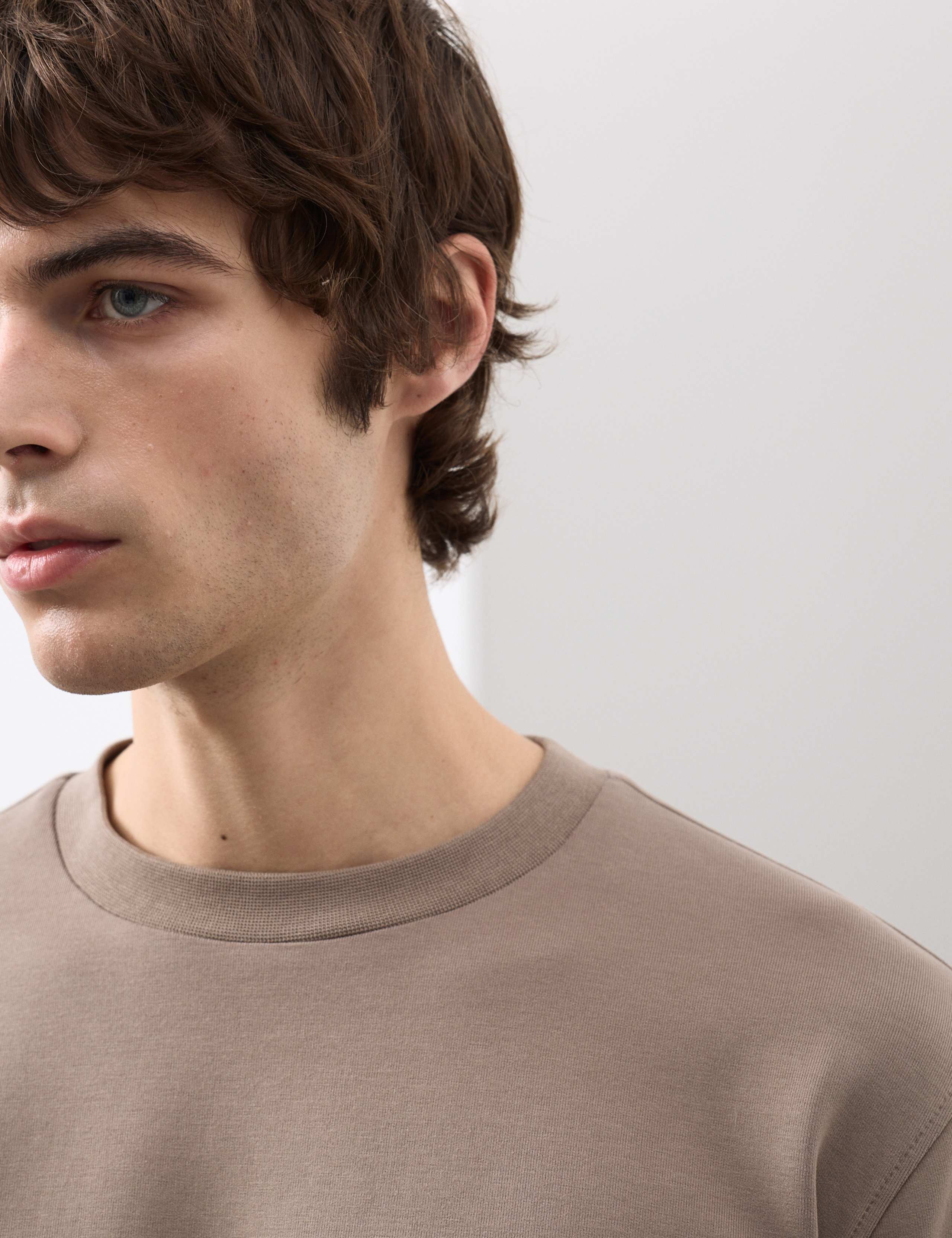 Cotton Rich Crew Neck Sweatshirt